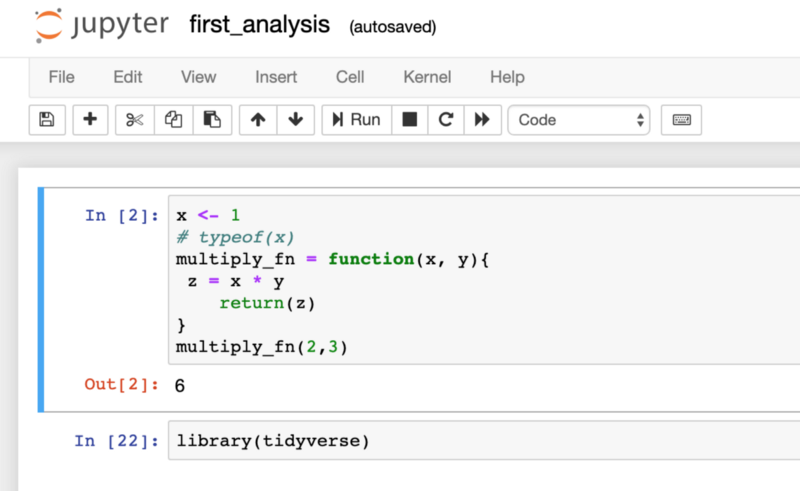 How to use Jupyter to conduct preliminary data analysis for health  sciences: R/tidyverse edition | by Arindam Basu | Towards Data Science