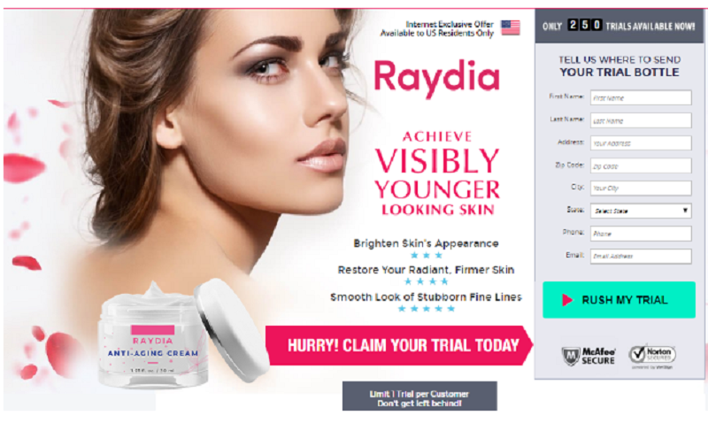 raydia face cream