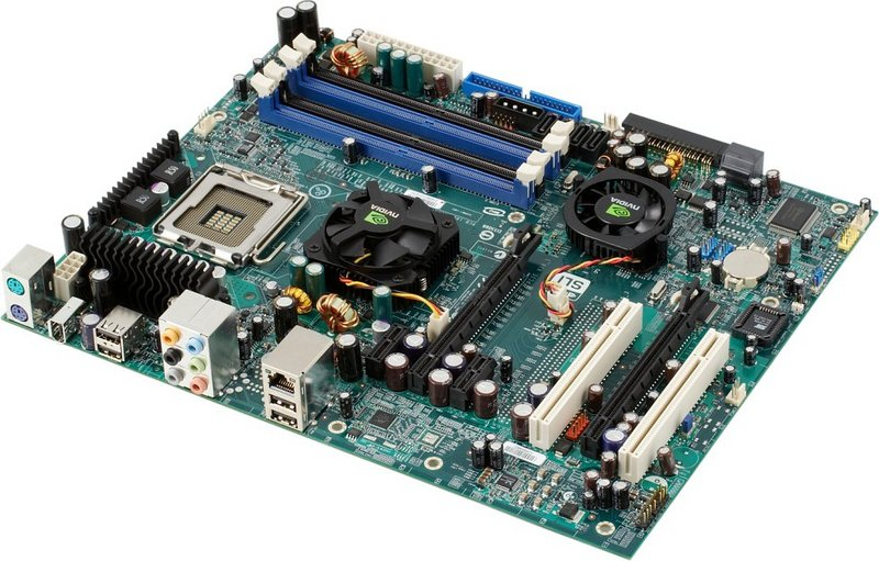 System Hardware Component Motherboard Computing Technology With