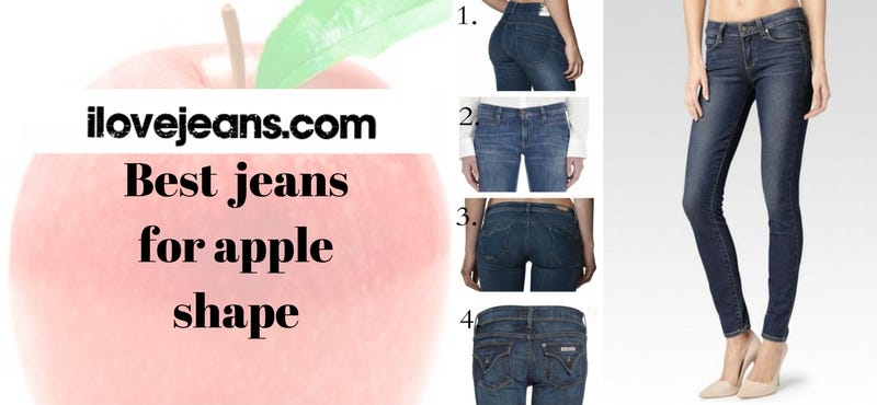 best jeans apple shape