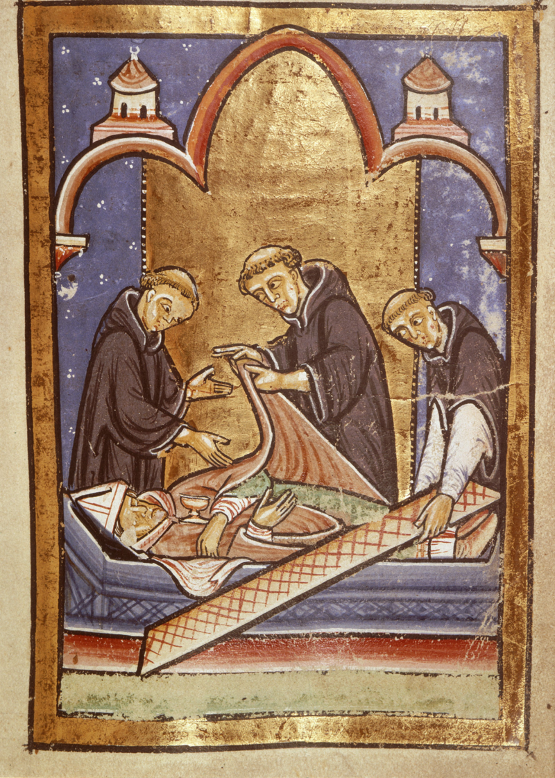 St. Cuthbert of Lindisfarne’s Posthumous Journey by Laura / L.E. van