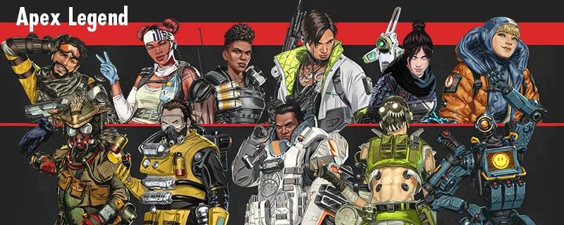 Apex legend 2 Apex Legend: characters and abilities.