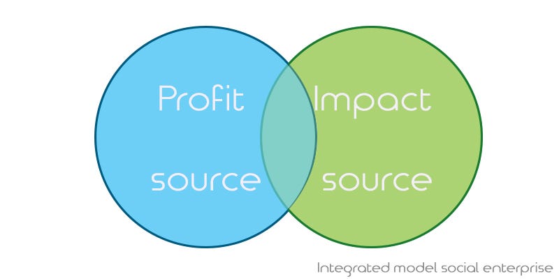 integrated model social enterprise