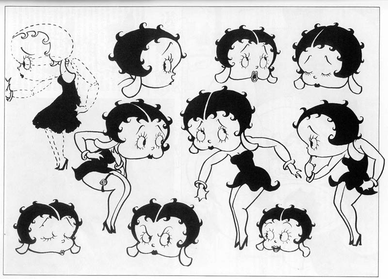 Betty Boop Throughout History.
