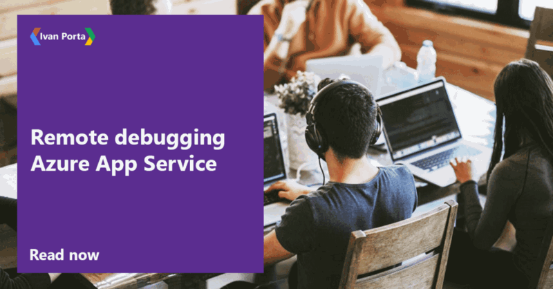 Remote debugging Azure App Service