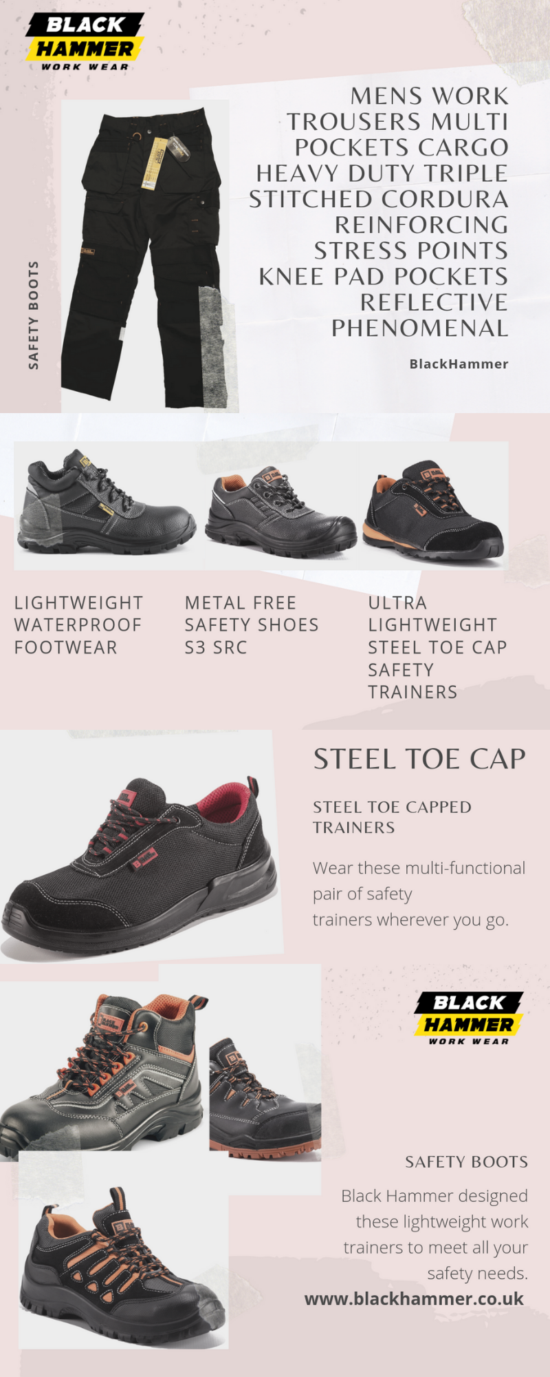 BlackHammer Safety Boots | Safety 