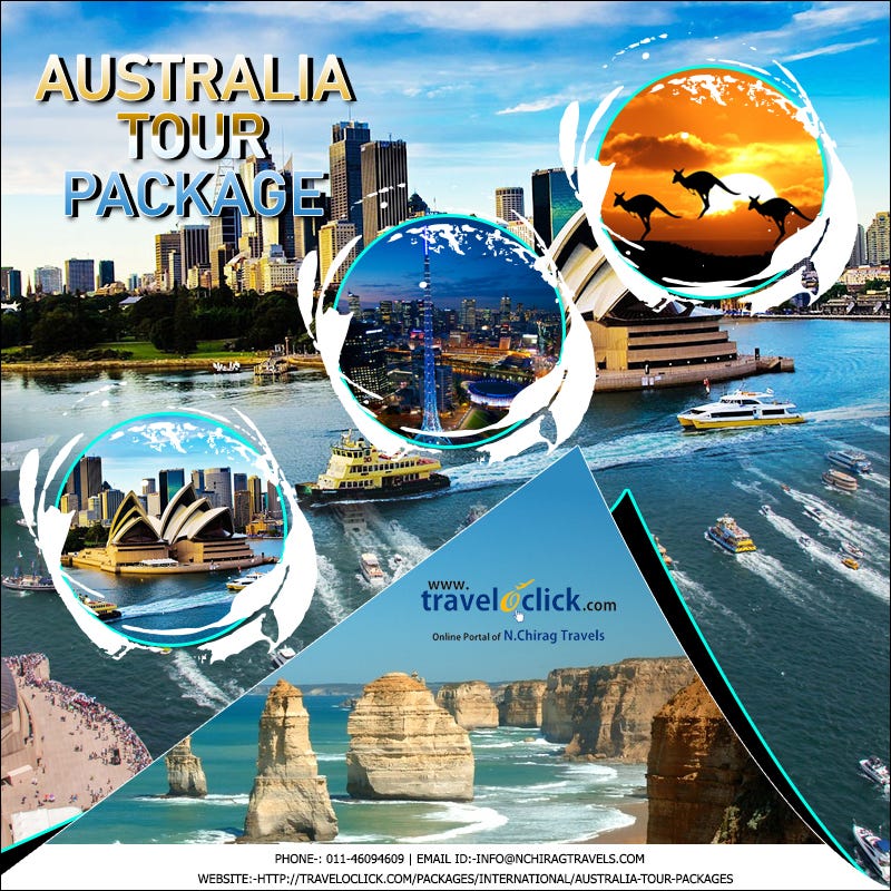 australia tour package make my trip