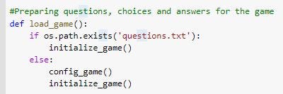 My first ever game quiz made using python. | by Ellaine Paden | Medium