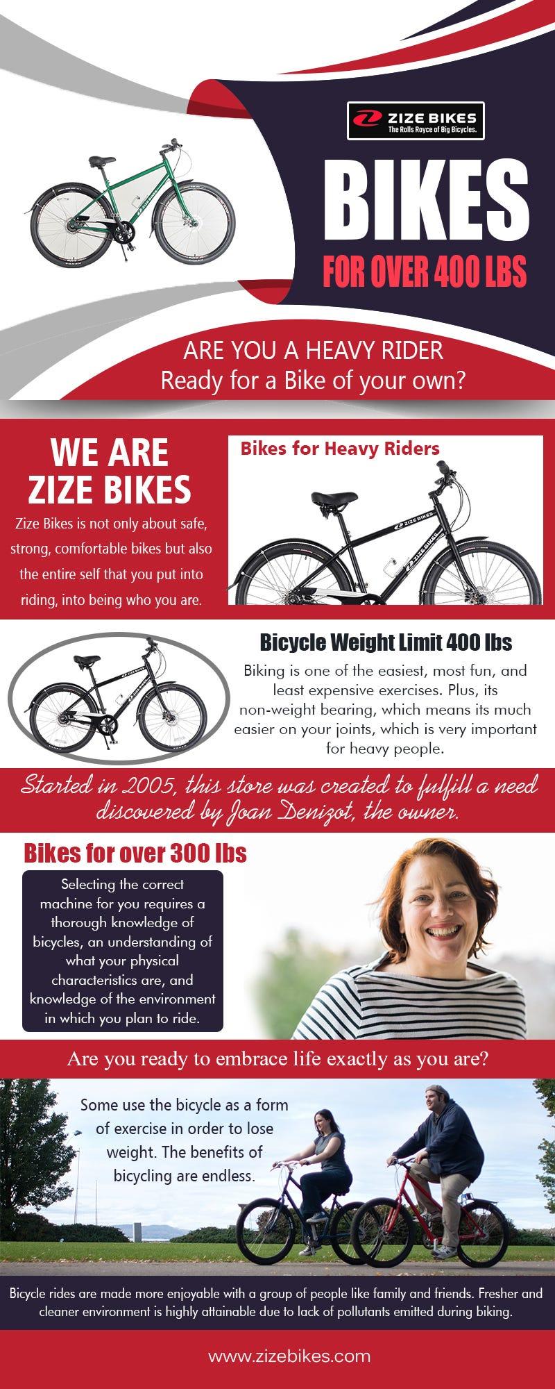bikes for over 400 lbs woman