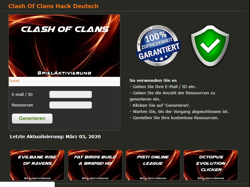 Clash Of Clans Unendlich Juwelen Kostenlos