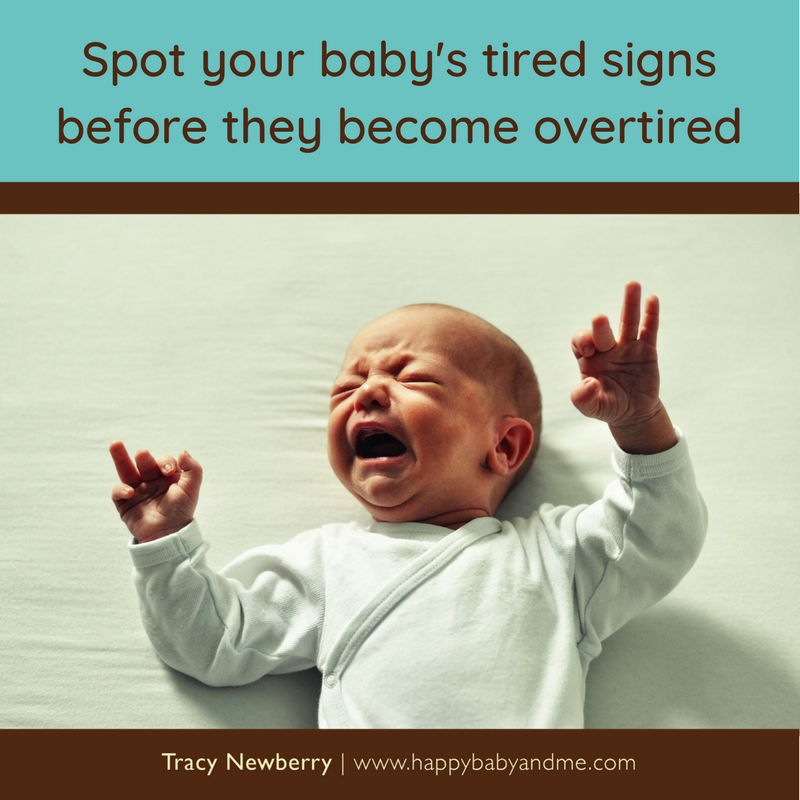 Spot your baby’s tired signs before they overtired by Tracy