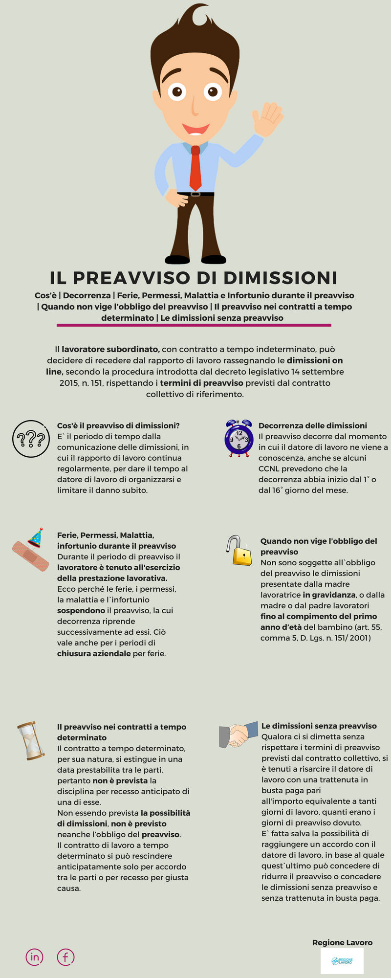 dimissioni 15 giorni preavviso