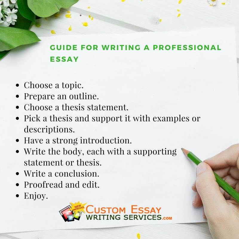 essay writing service toronto