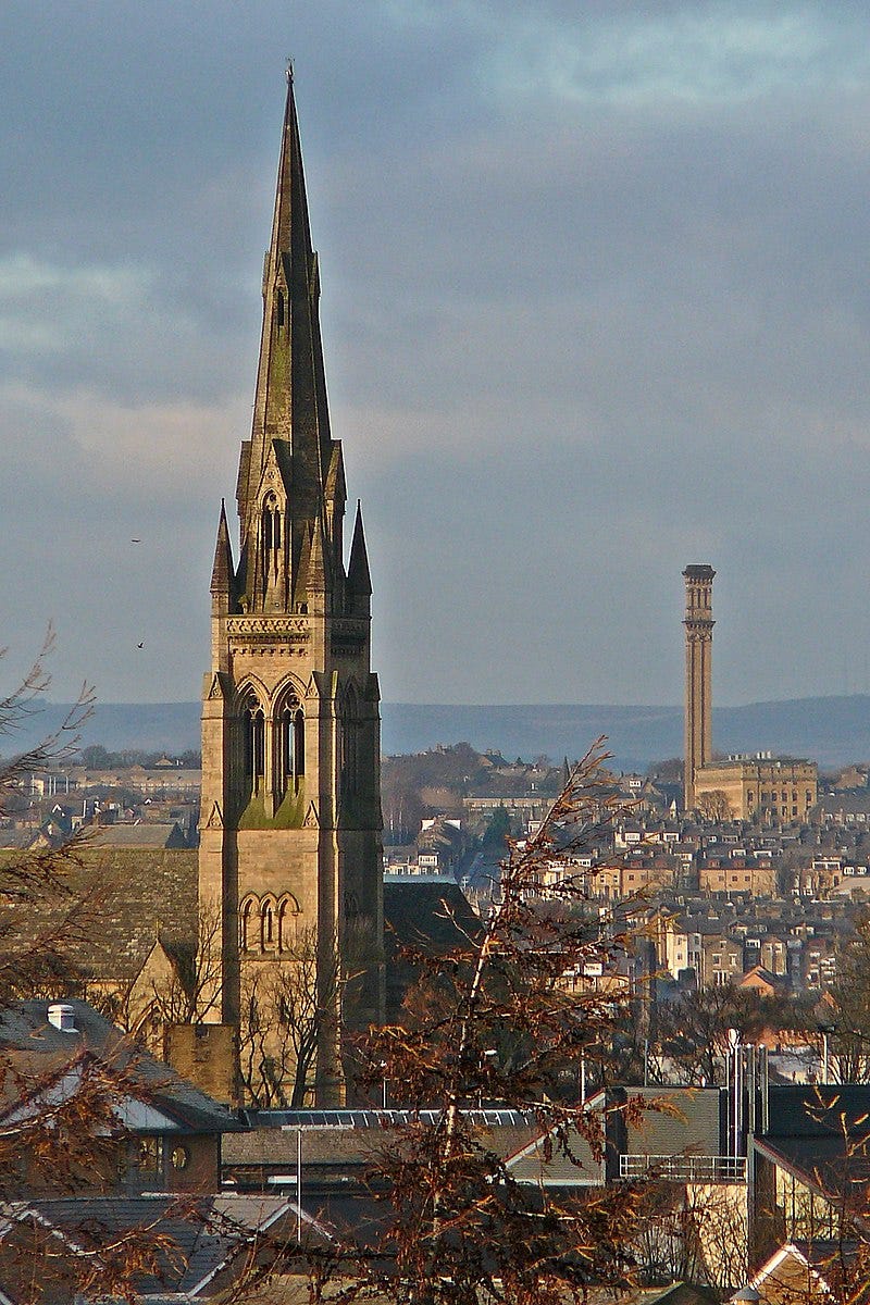 Bradford’s Famous Mill, As Viewed From Ilkley Moor | by Paul Austin ...