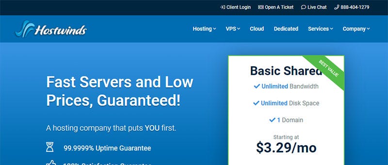 Hostwinds Coupon Code