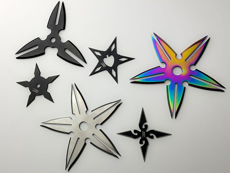 TS4.6 Throwing starsShurikenNinja star - Knives