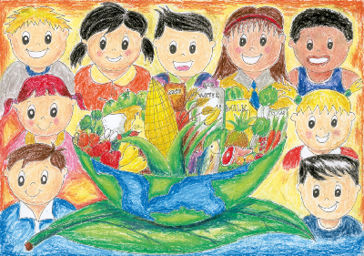 Fame Zero Un Concorso Di Disegno Per Bambini Di Vari Paesi