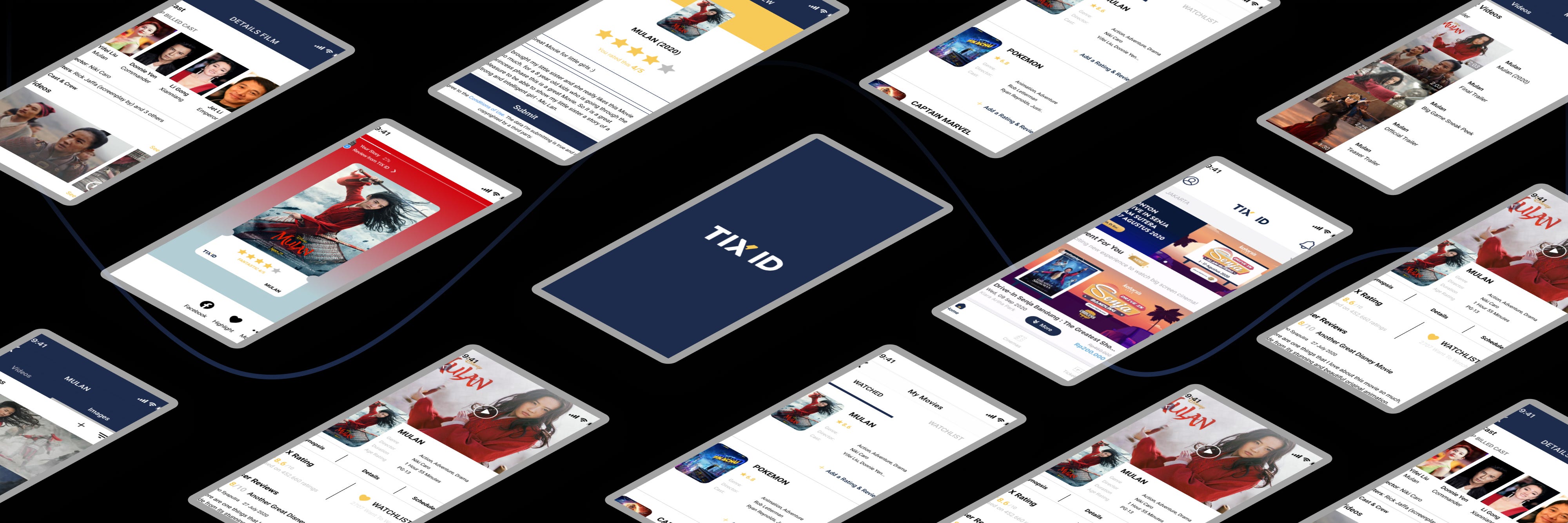 Redesigned Tix Id Details Film Page And Add A New Feature Call Add Rating Reviews Ux Case Study By Ridho Syaputra Medium