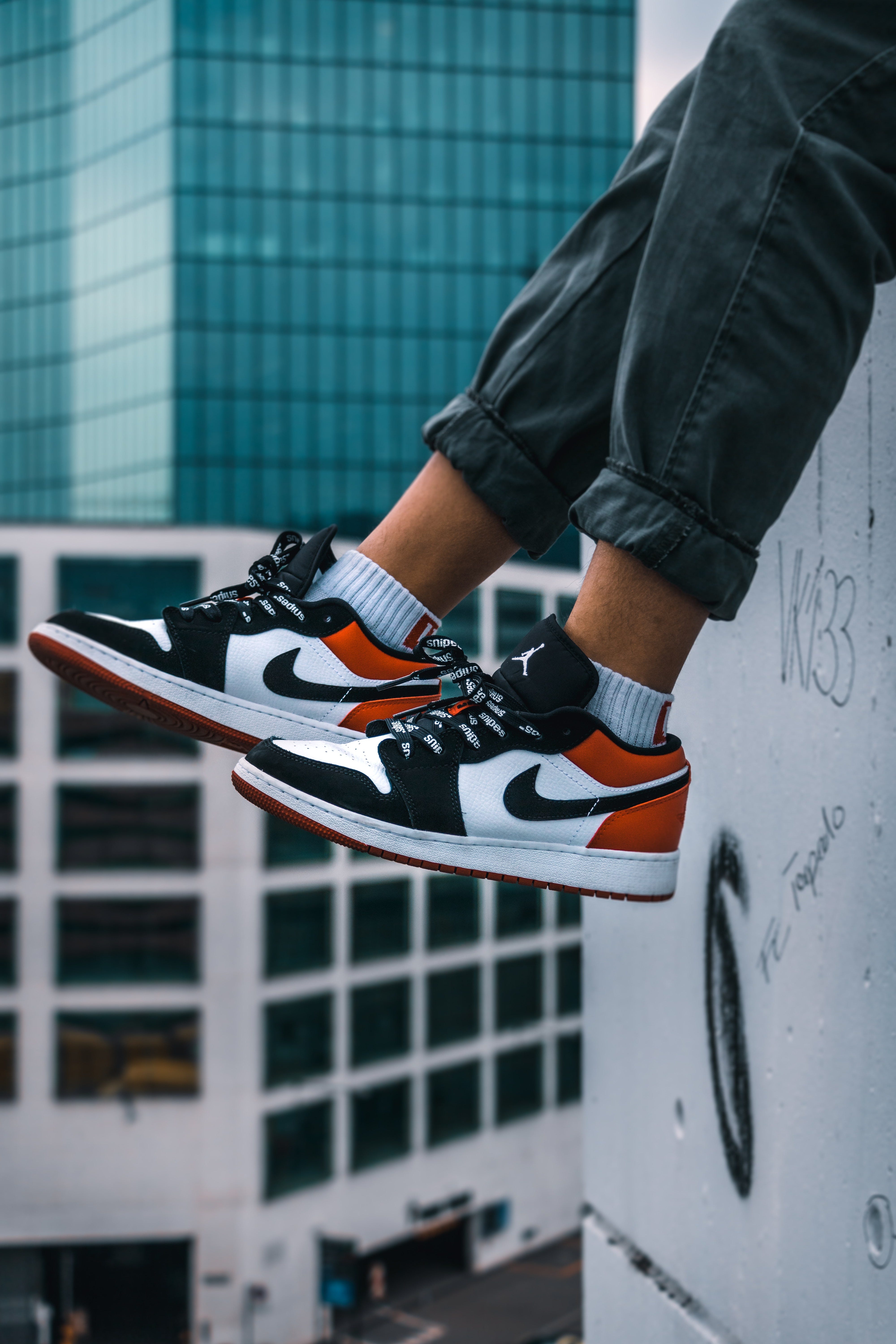 simple nike sneakers