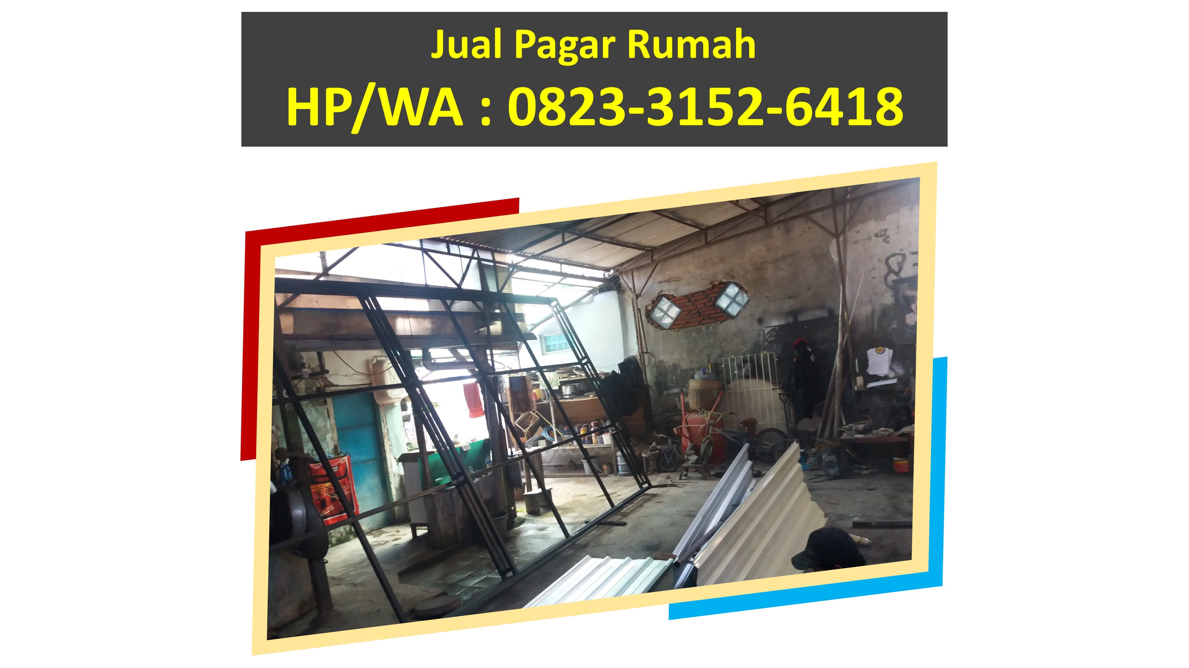 Hp Wa 0823 3152 6418 Pagar Stenlis Minimalis Terbaru 2020 Di Malang
