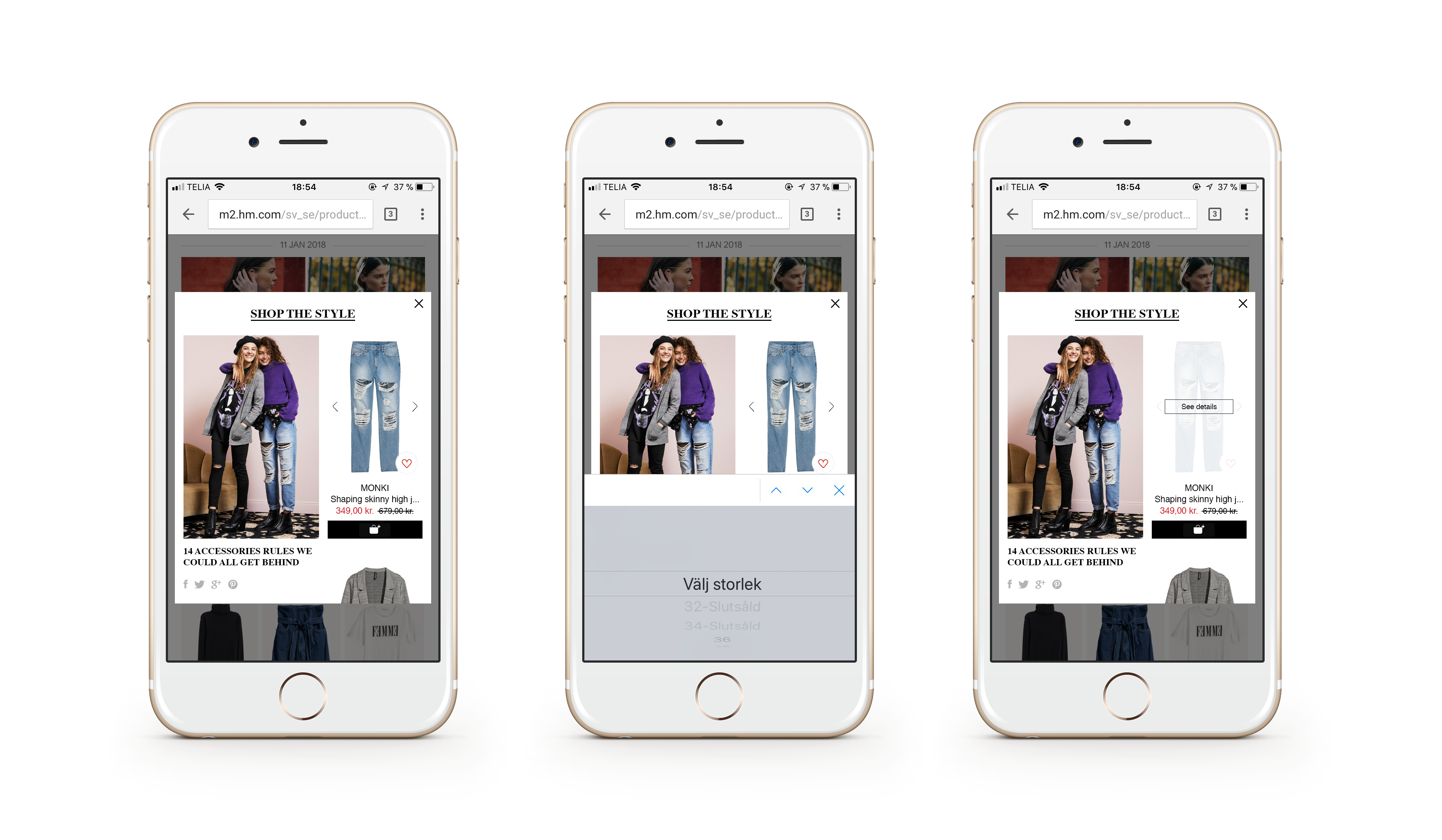 How I solved The Style’ feature for H&M — an UX exploration by