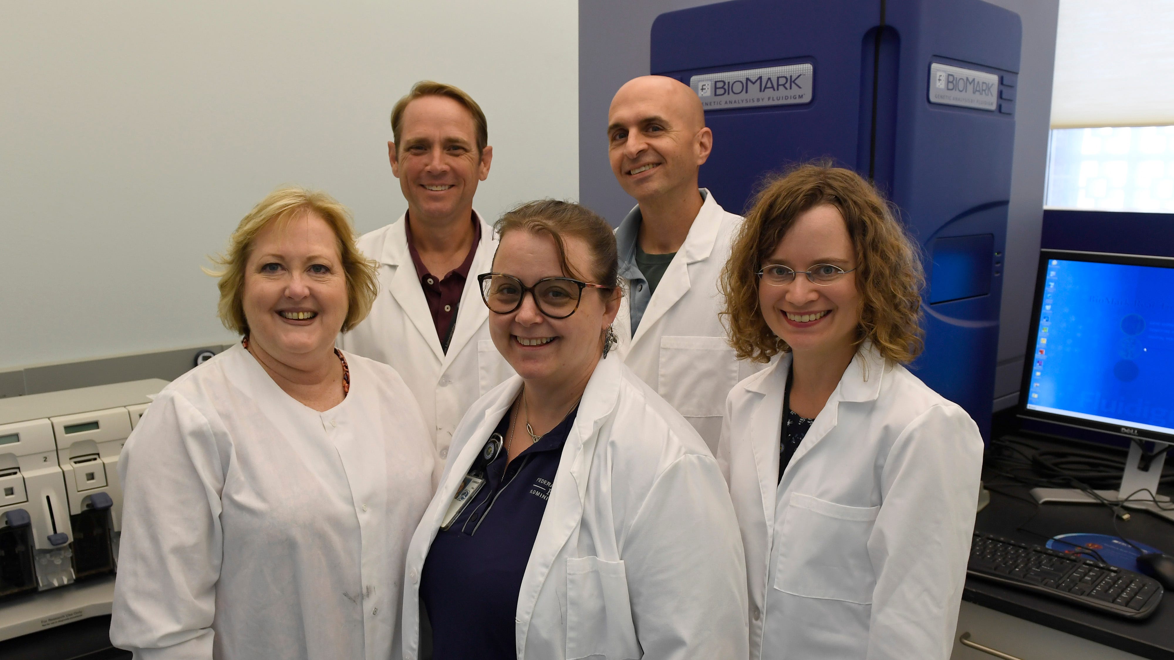 Photo of the FAA’s Functional Genomics team