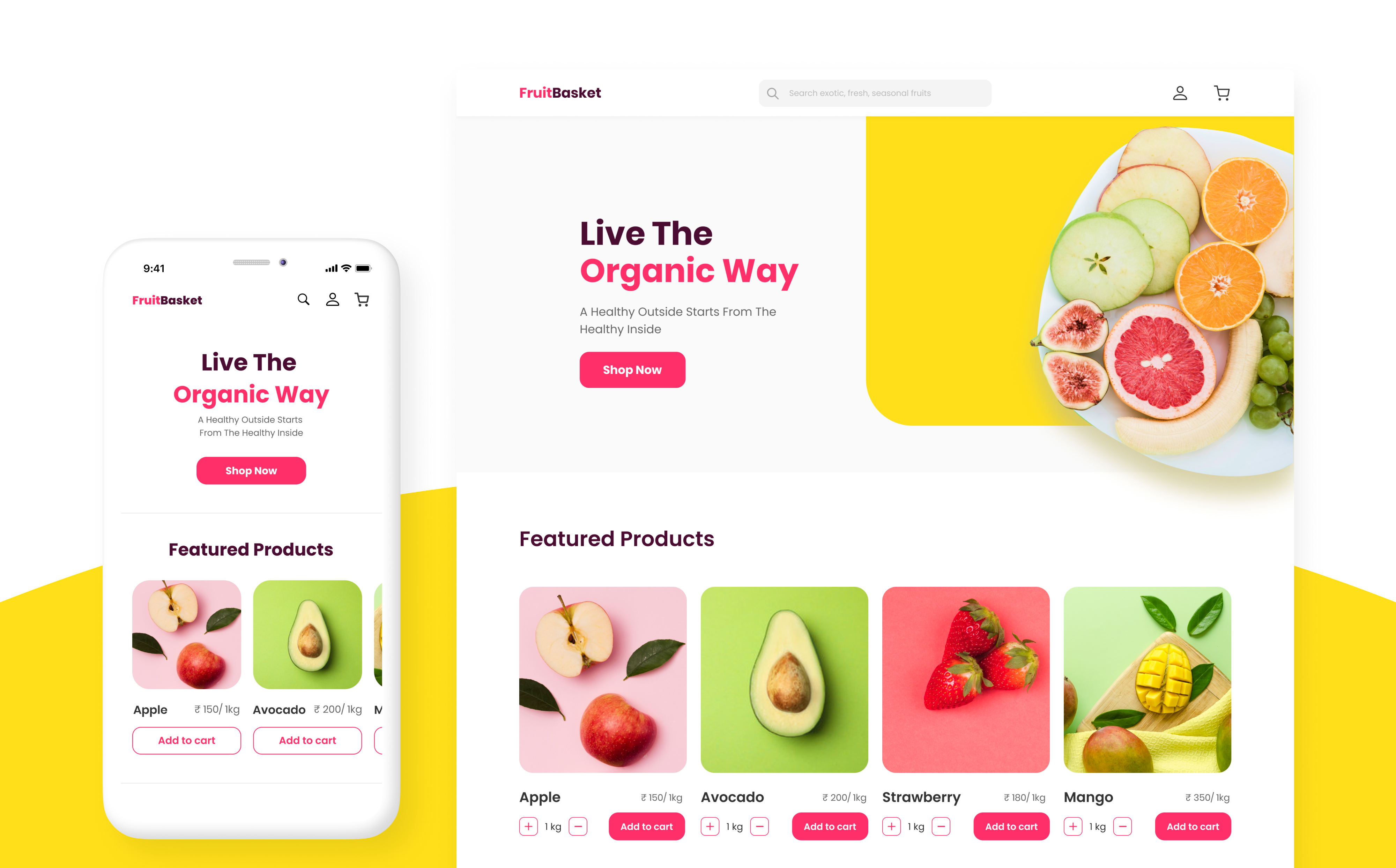 Selling Organic Produce Online A Detailed Ui Ux Case Study By Priyanka Patil Ux Collective