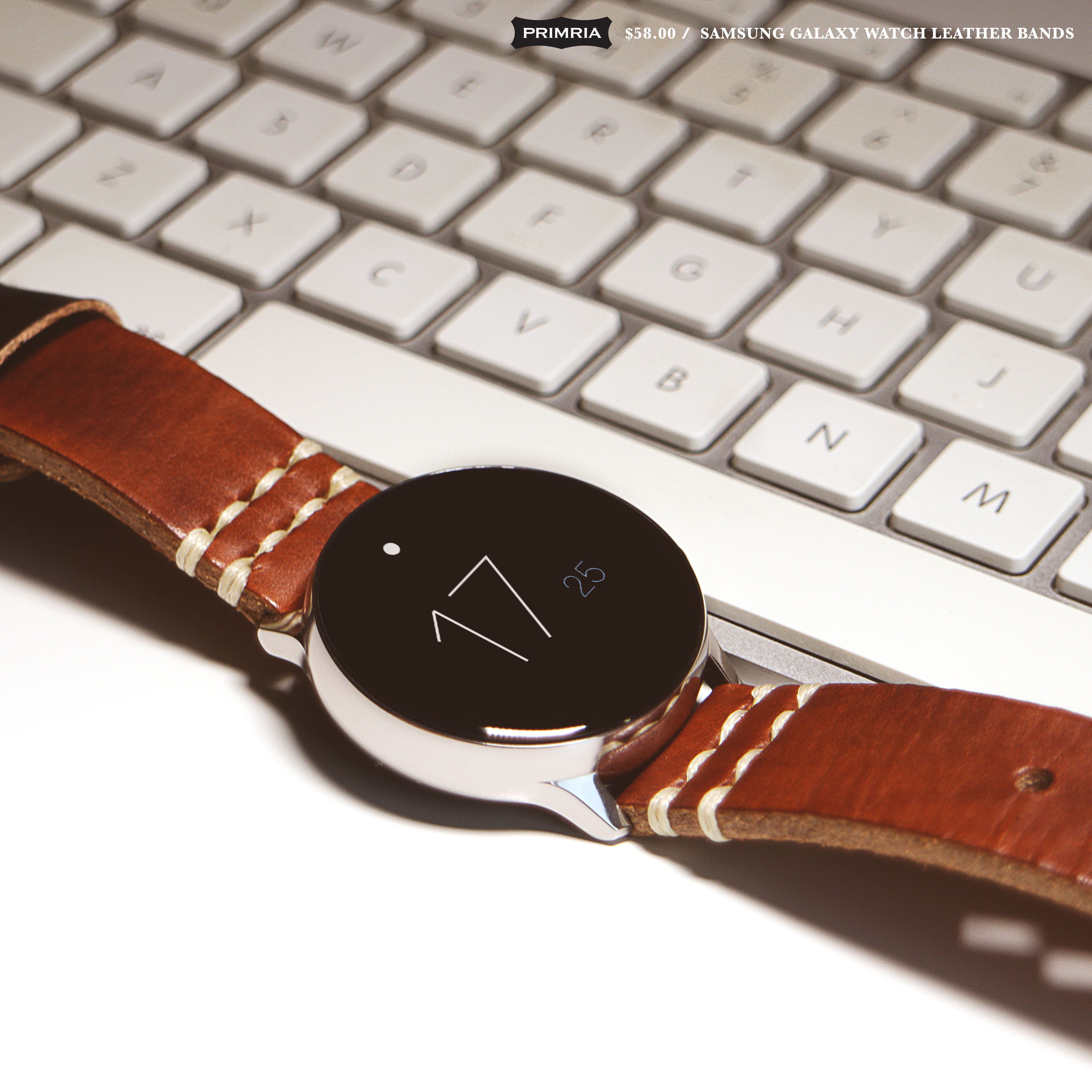 galaxy watch active leather band
