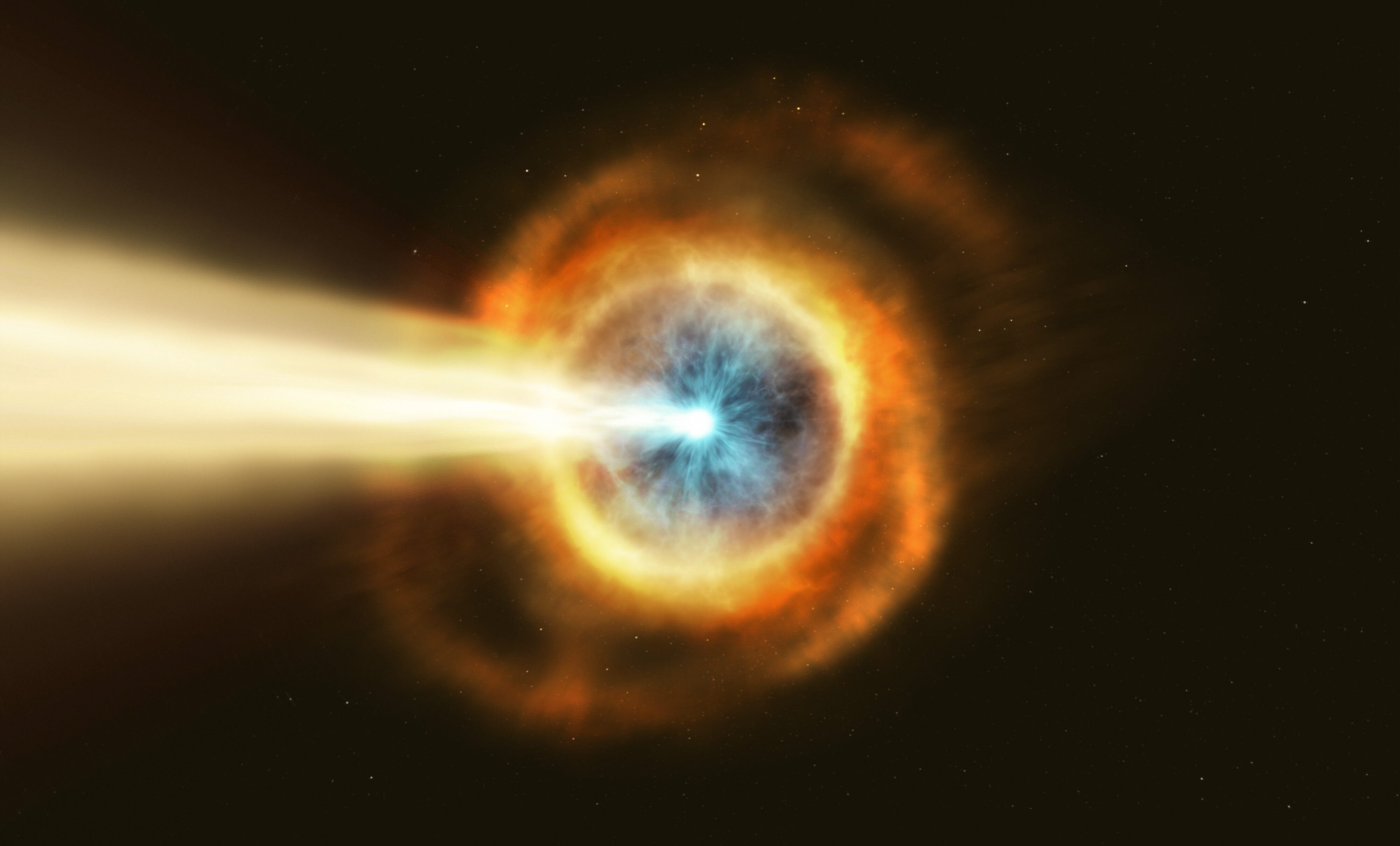 Gammaray burst produces the most energetic light ever recorded