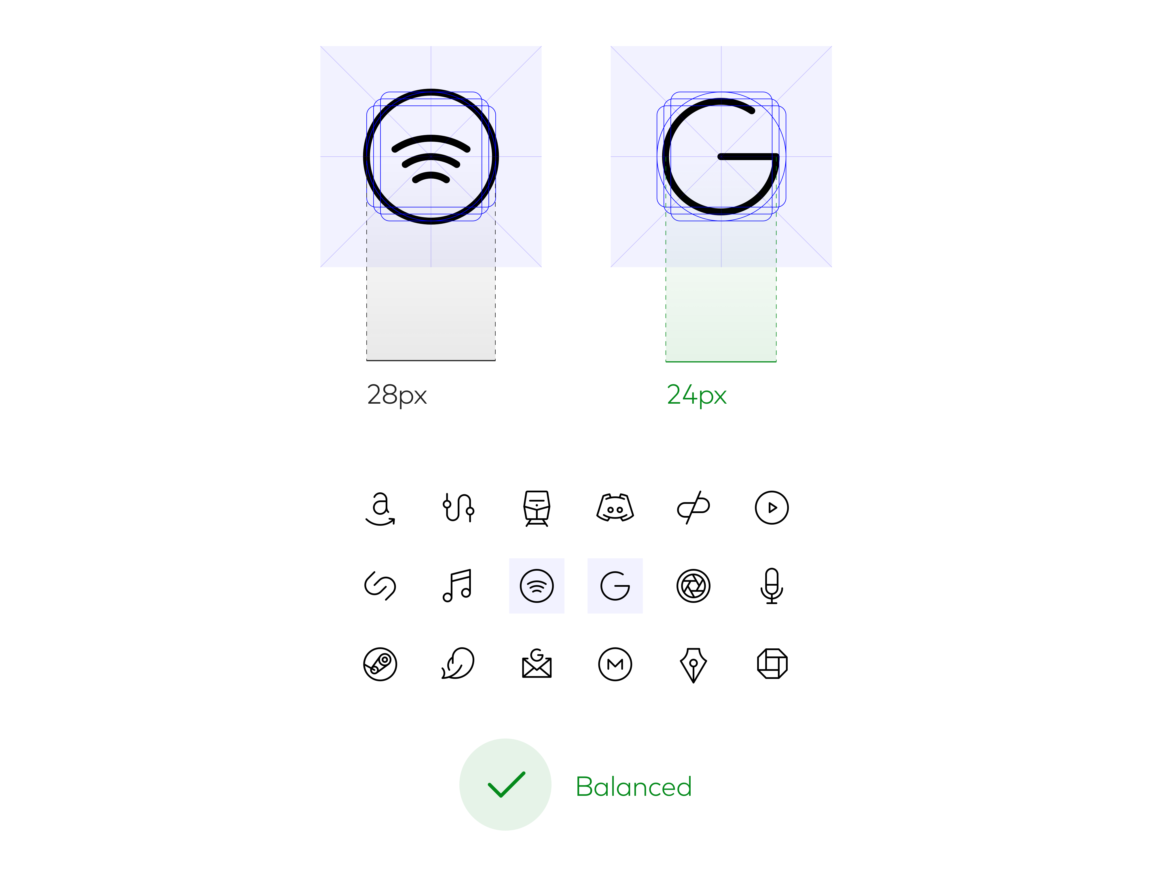 【图标网格】Icon Grids %26 Keylines Demystified - 图47
