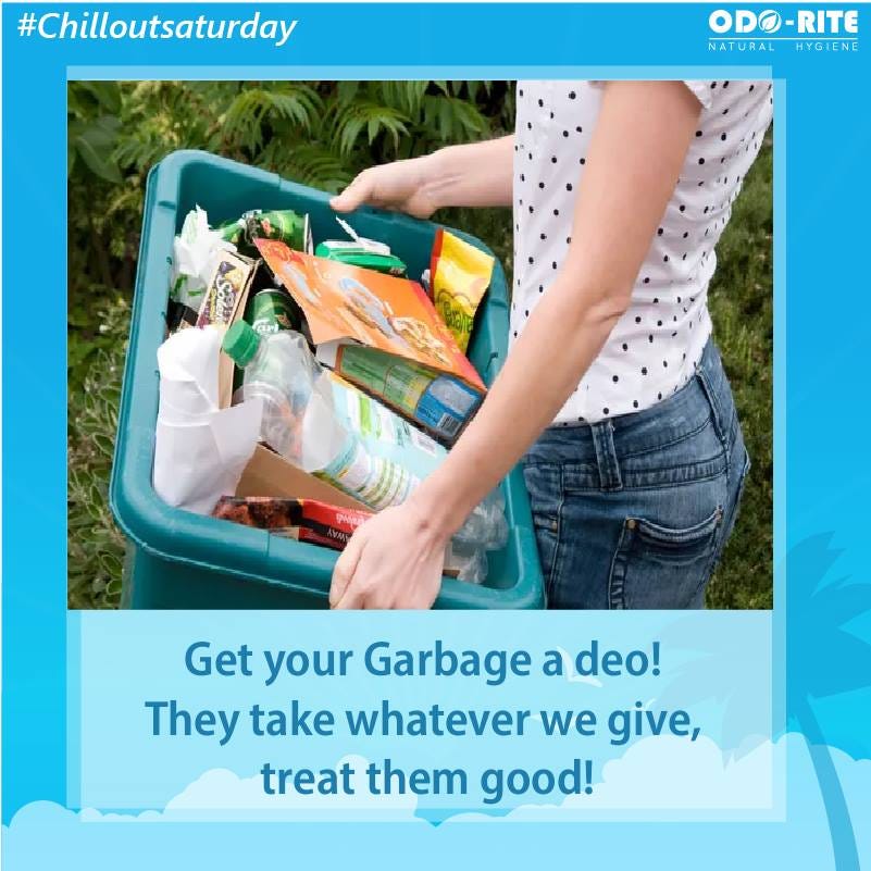 Garbage Smells — Not Always. The food waste from your kitchen can… by