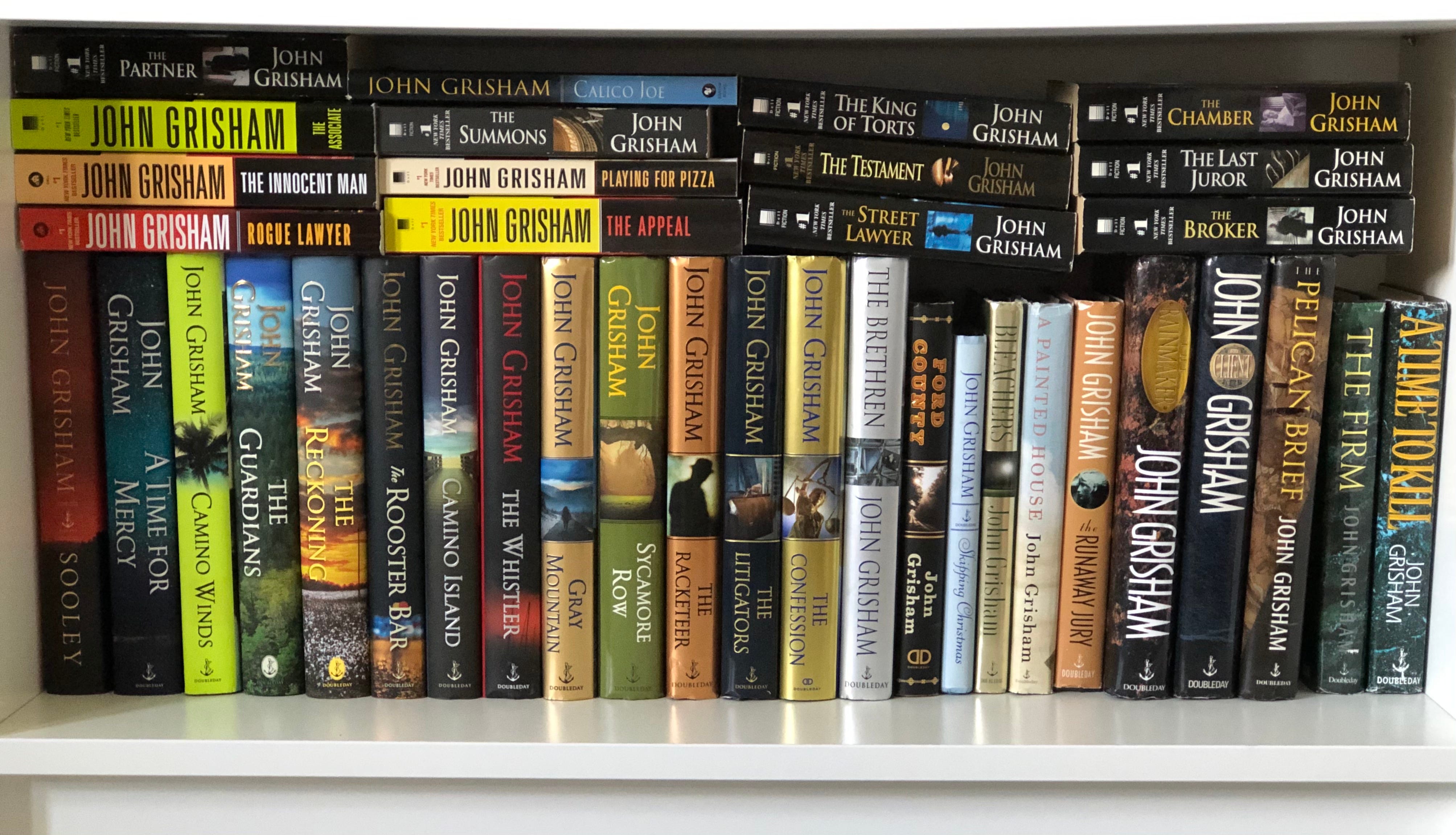 Ranking All 37 John Grisham Books By Christopher Pierznik The Passion Of Christopher Pierznik Medium Ranking All 37 John Grisham Books By Christopher Pierznik The Passion Of Christopher Pierznik Medium