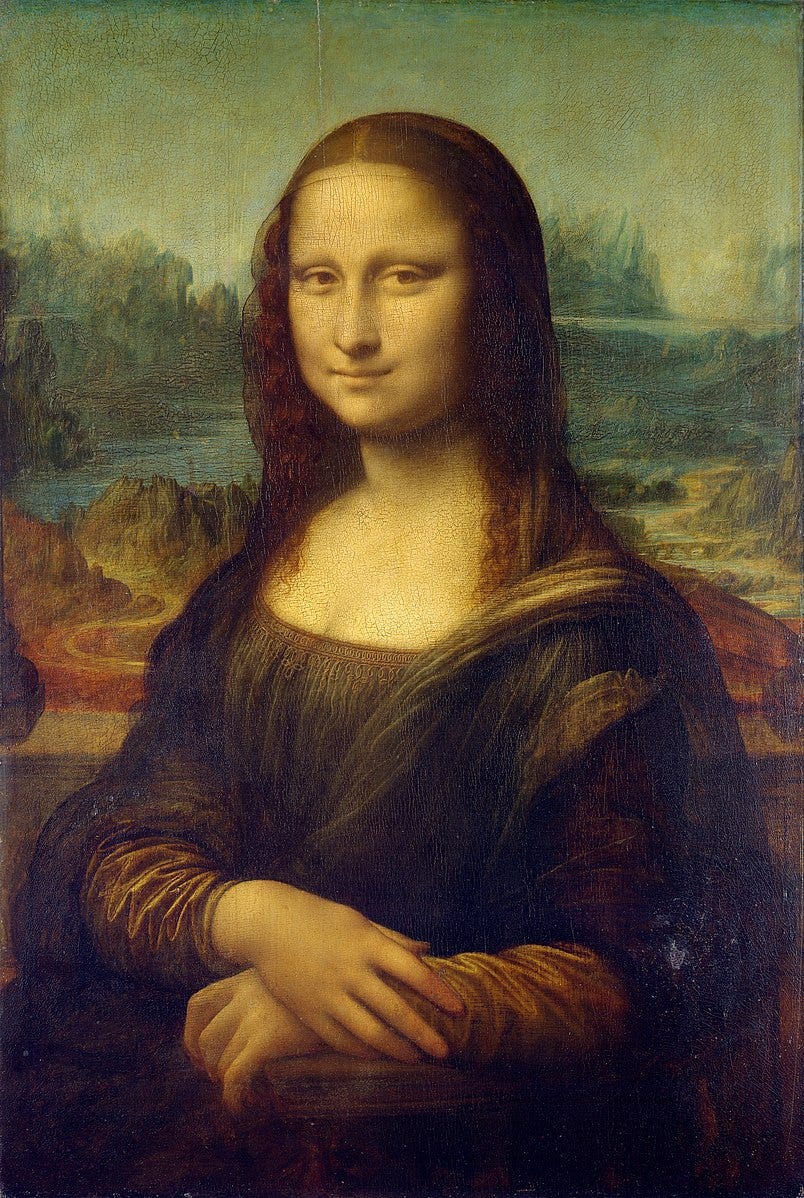 35+ Mona Lisa Enigmatic Smile PNG