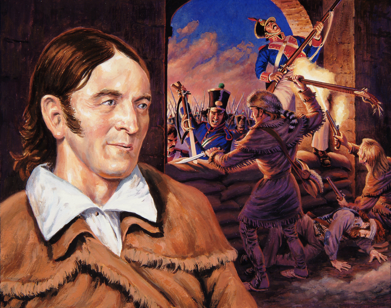 Celebrating The Life Of David Crockett By The Alamo The Alamo