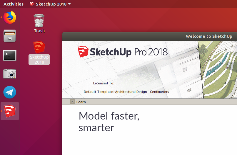 license for sketchup pro 2018