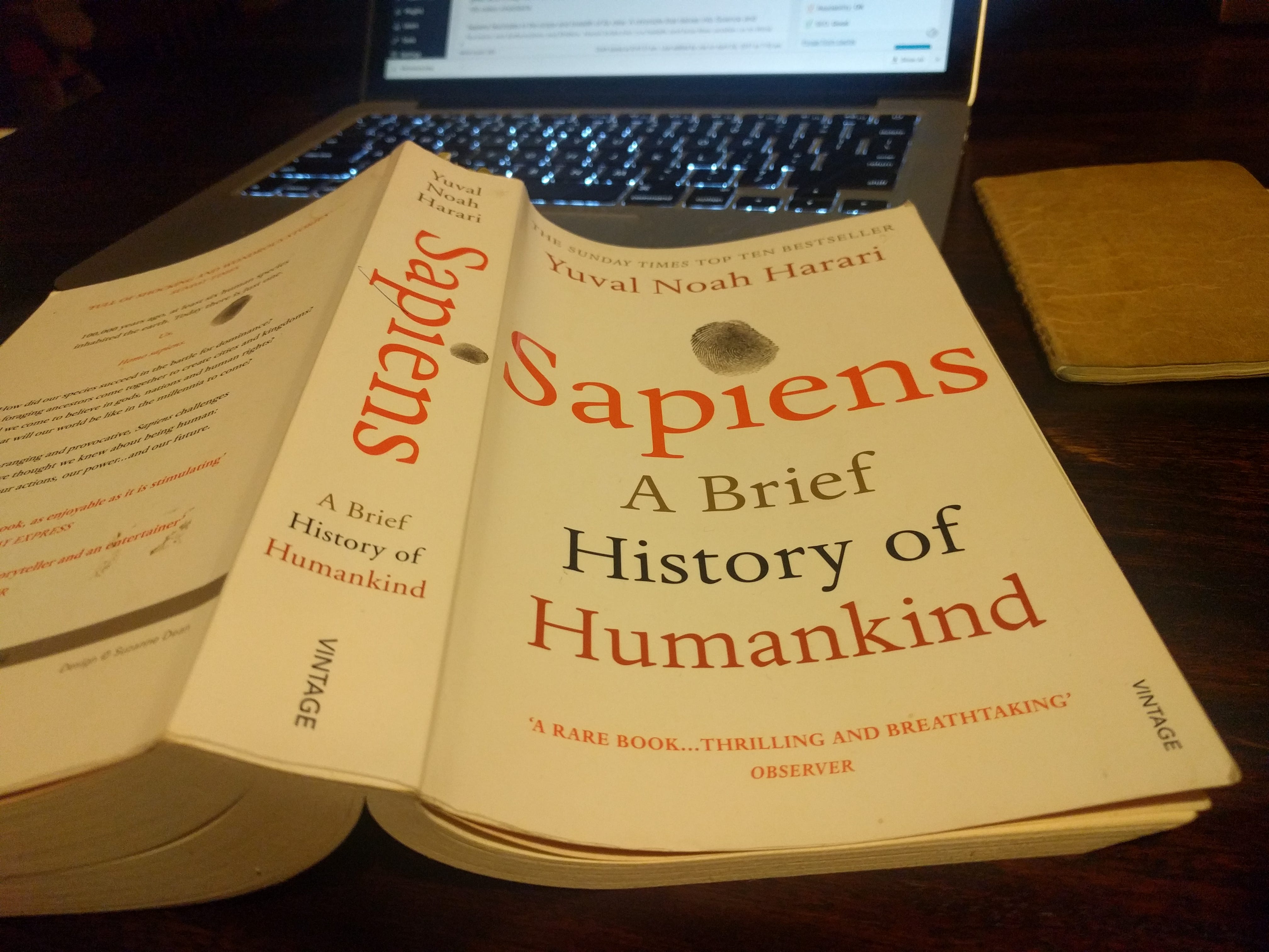 book review of sapiens a brief history of humankind
