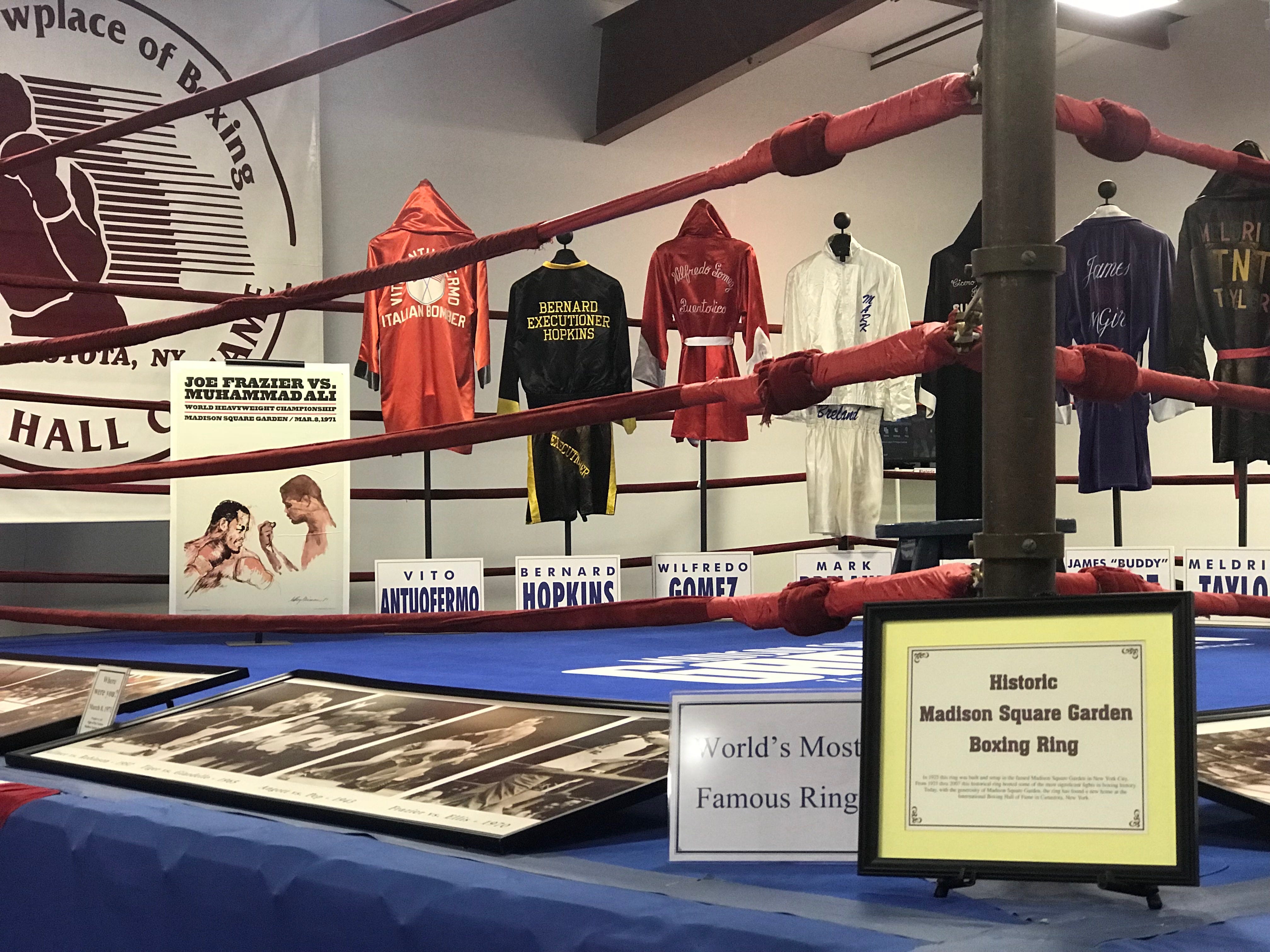 Boxing S Legacy Frozen In Canastota Ny Nick Alvarez Medium