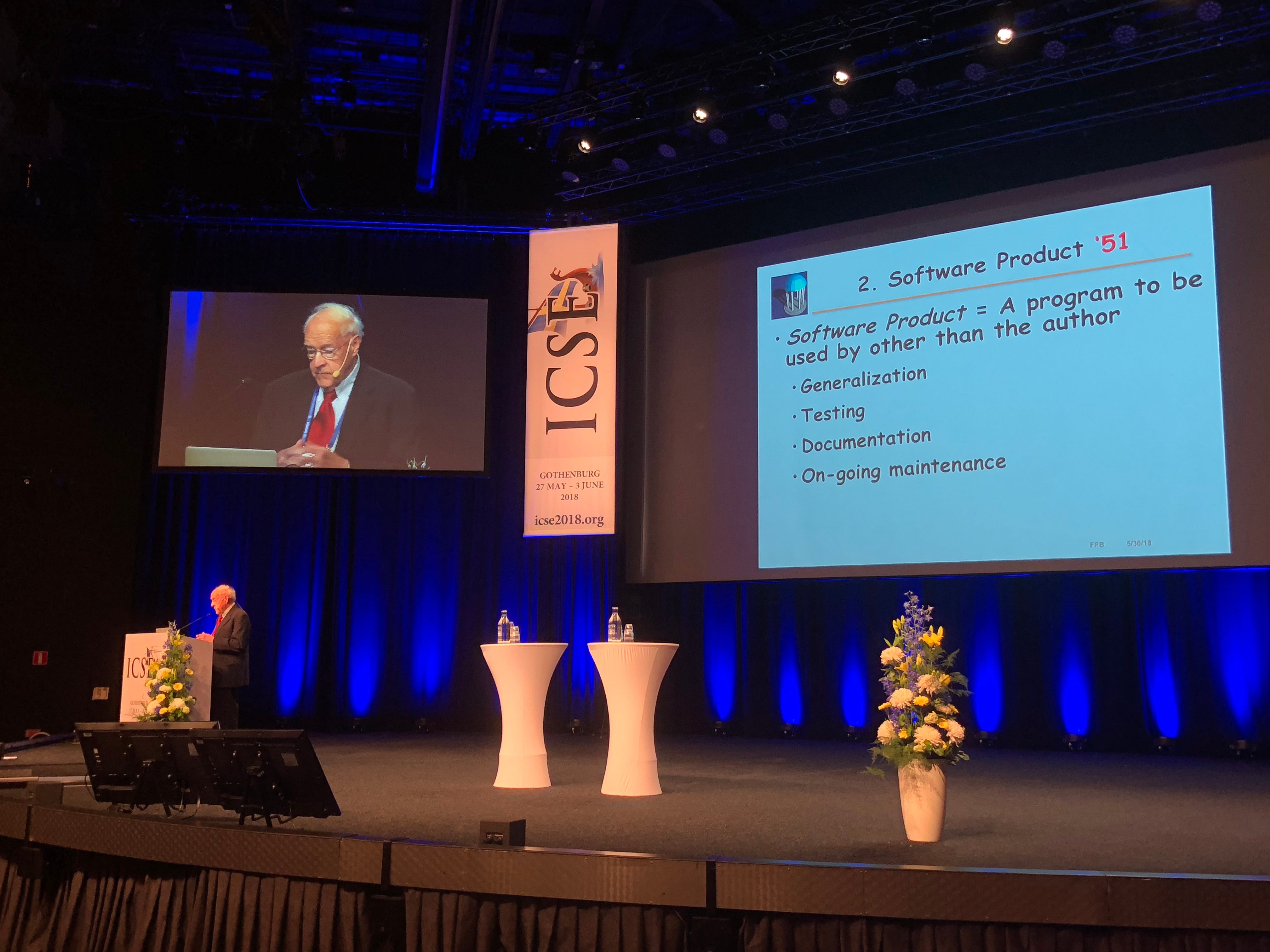 ICSE 2018 trip report 50 years of software engineering by Amy J. Ko