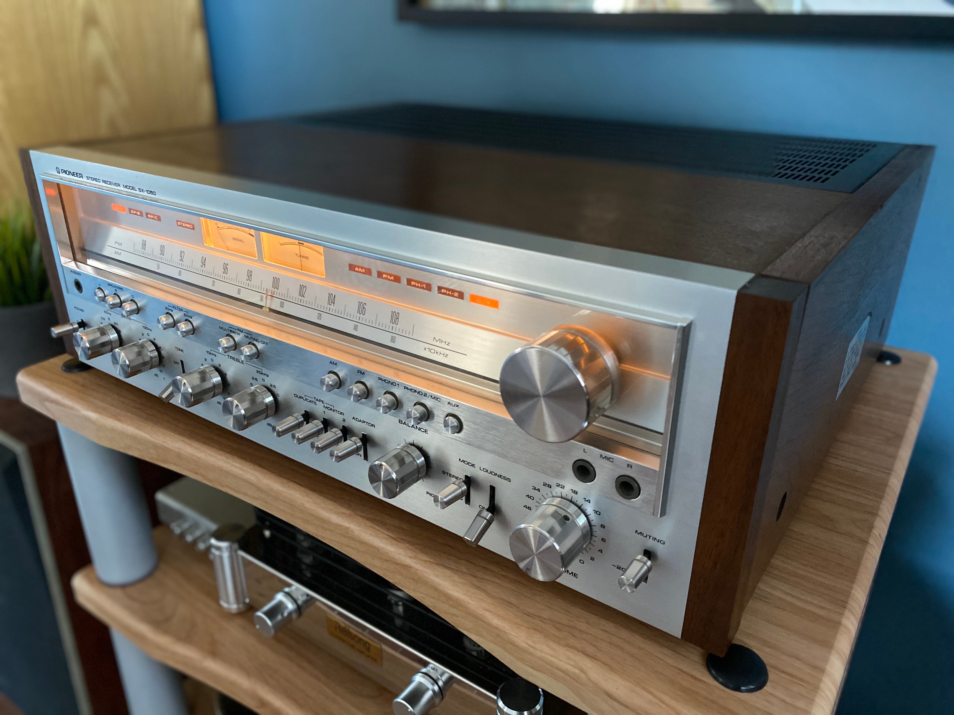 Pioneer SX-1050 Vintage Audio Review. If Apple designed a stereo receiver  in the 1970s — this would be it. | by HiFi Setup | Medium