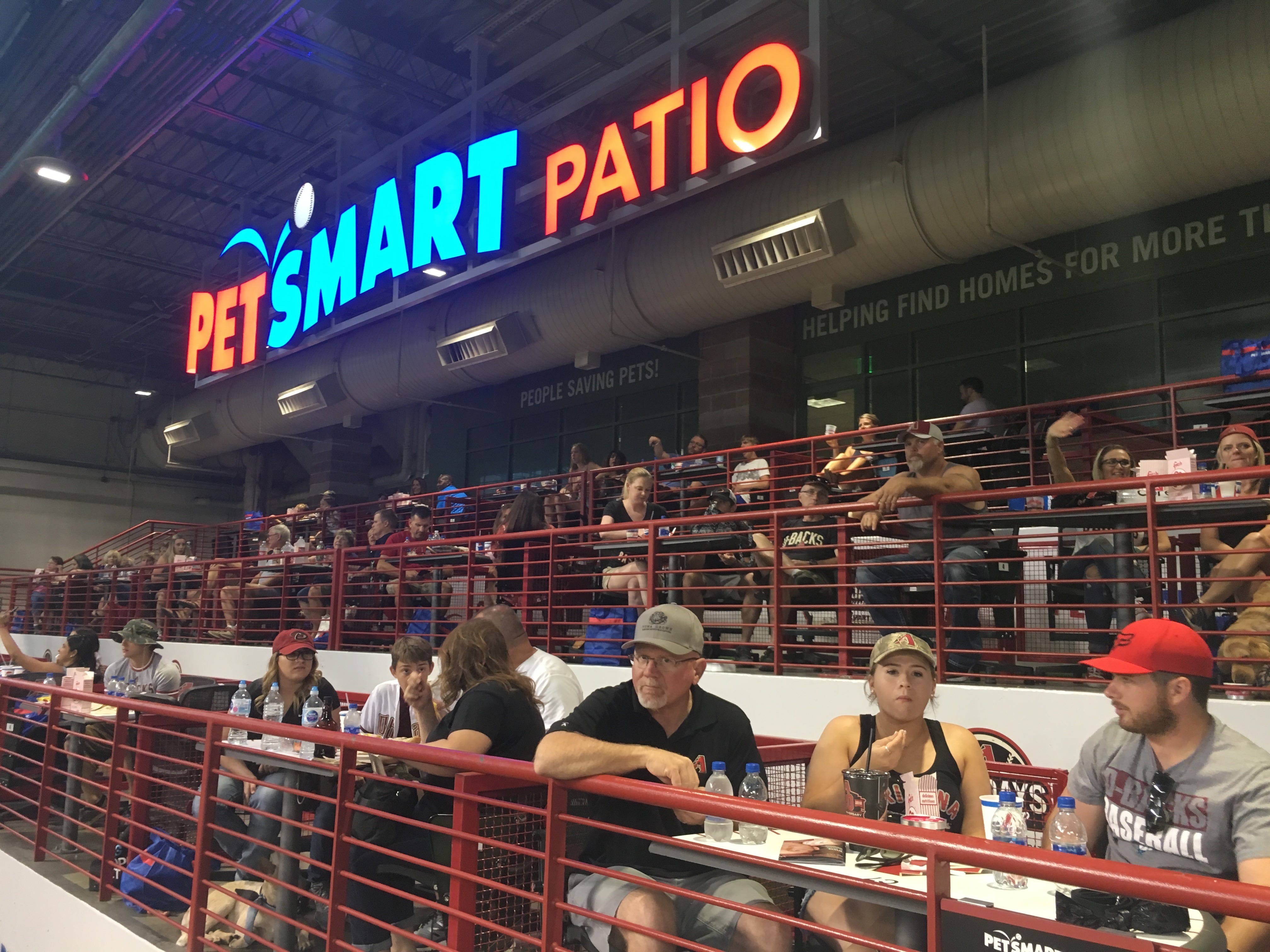 Petsmart Patio Chase Field Seating Chart
