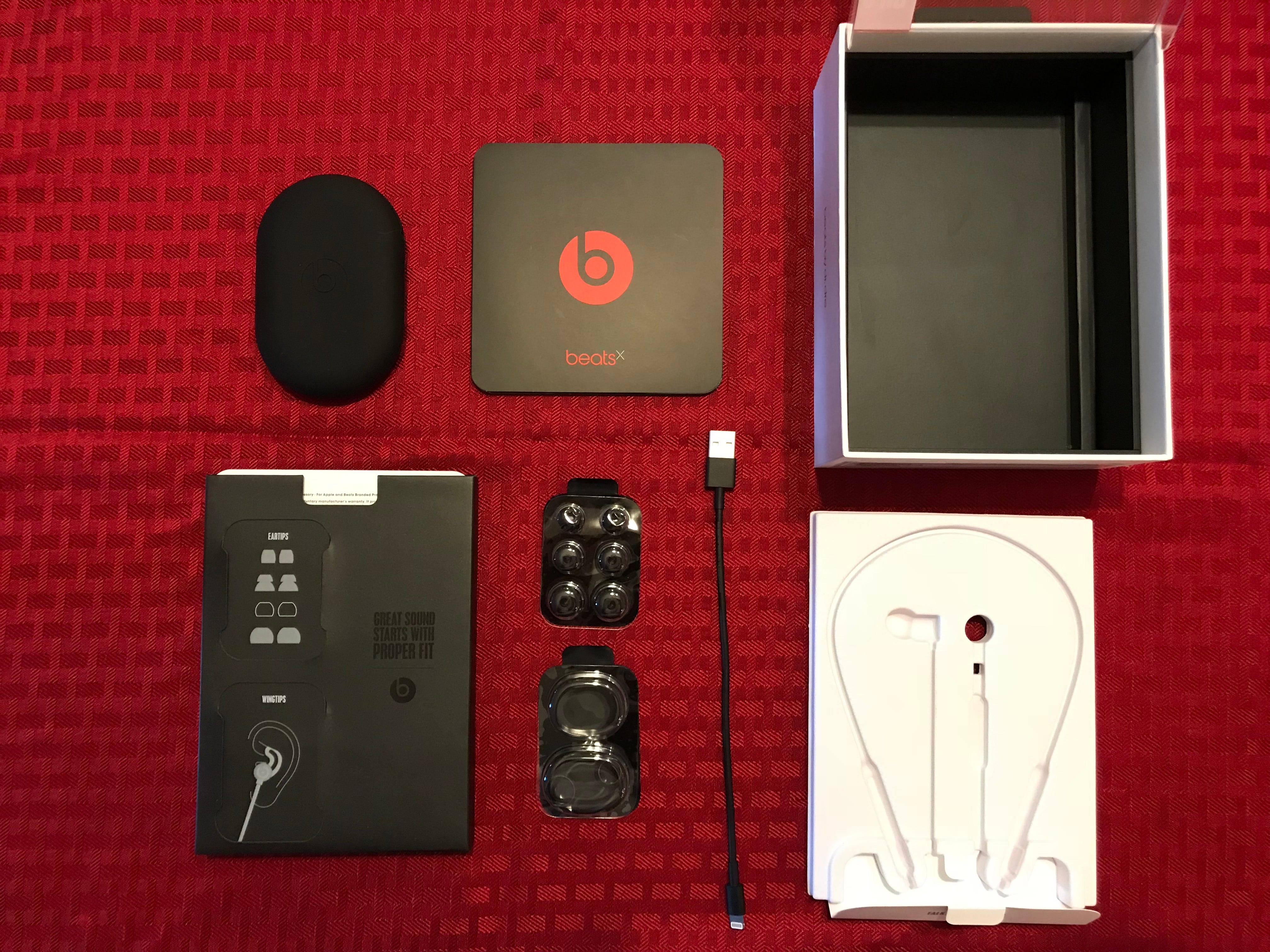 beats x what's in the box