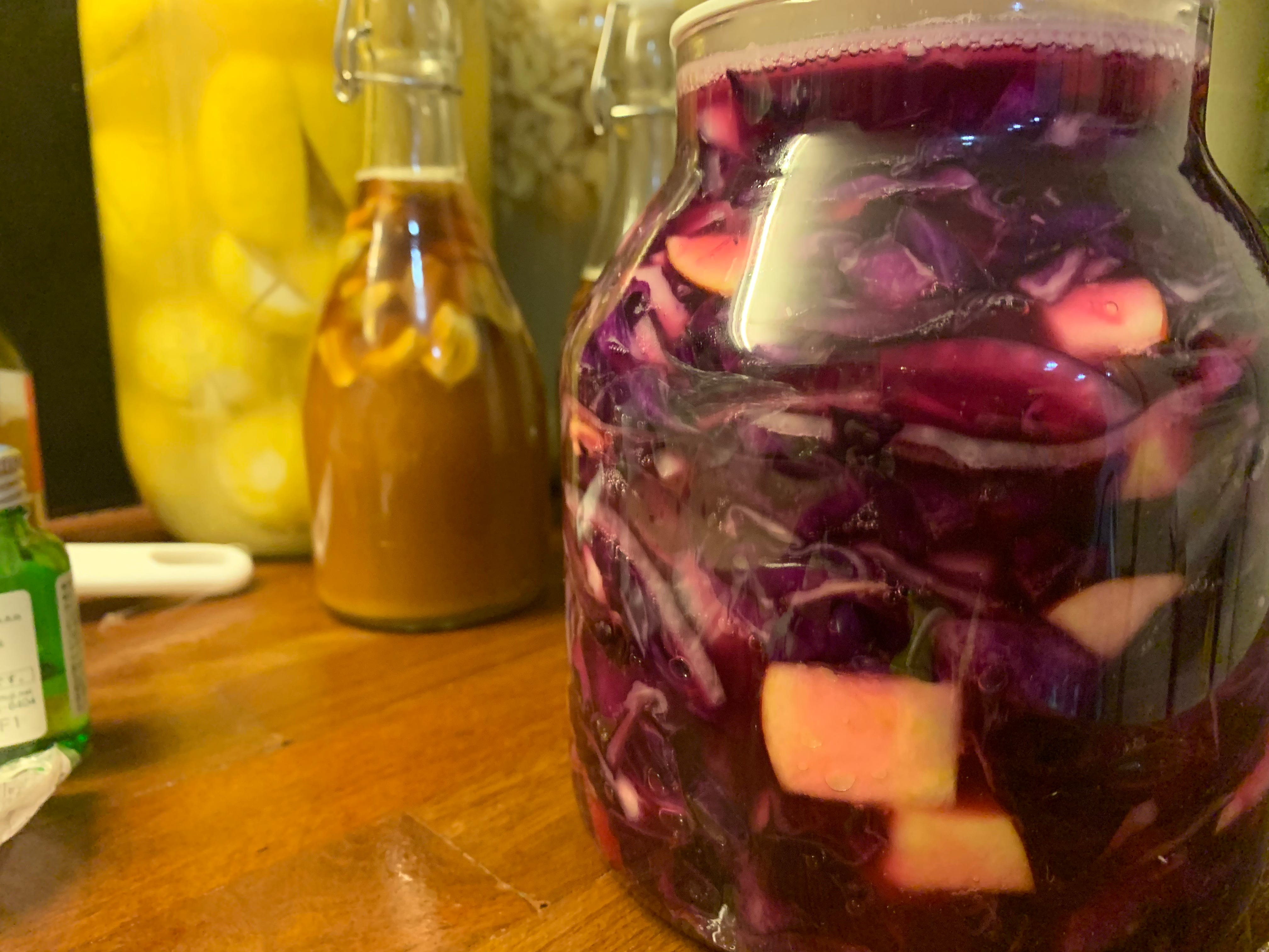 Conjuring a Blood Sauerkraut. Healthier… Redder… More Intense.. by