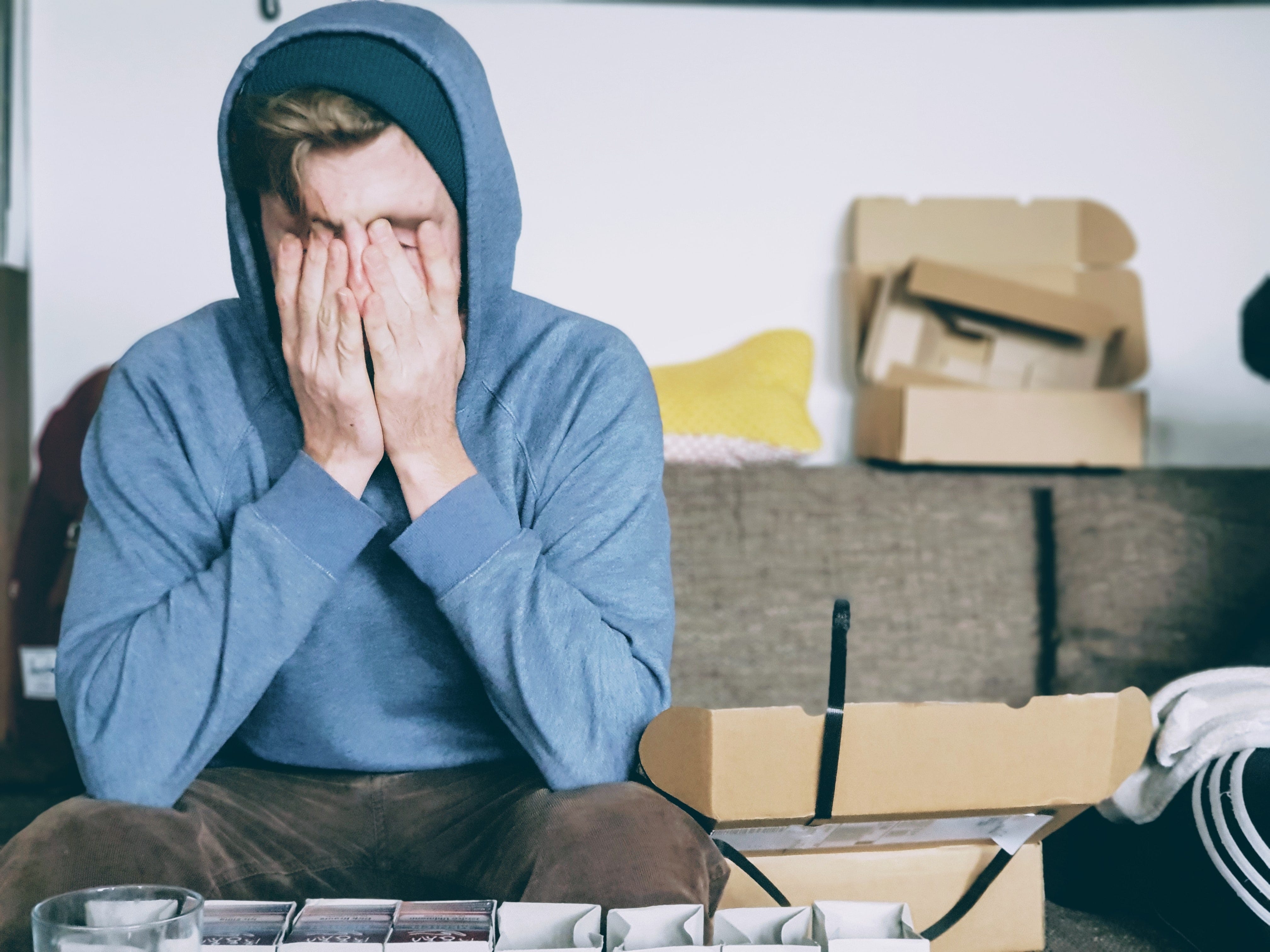 That feeling when you’re in over your head…
