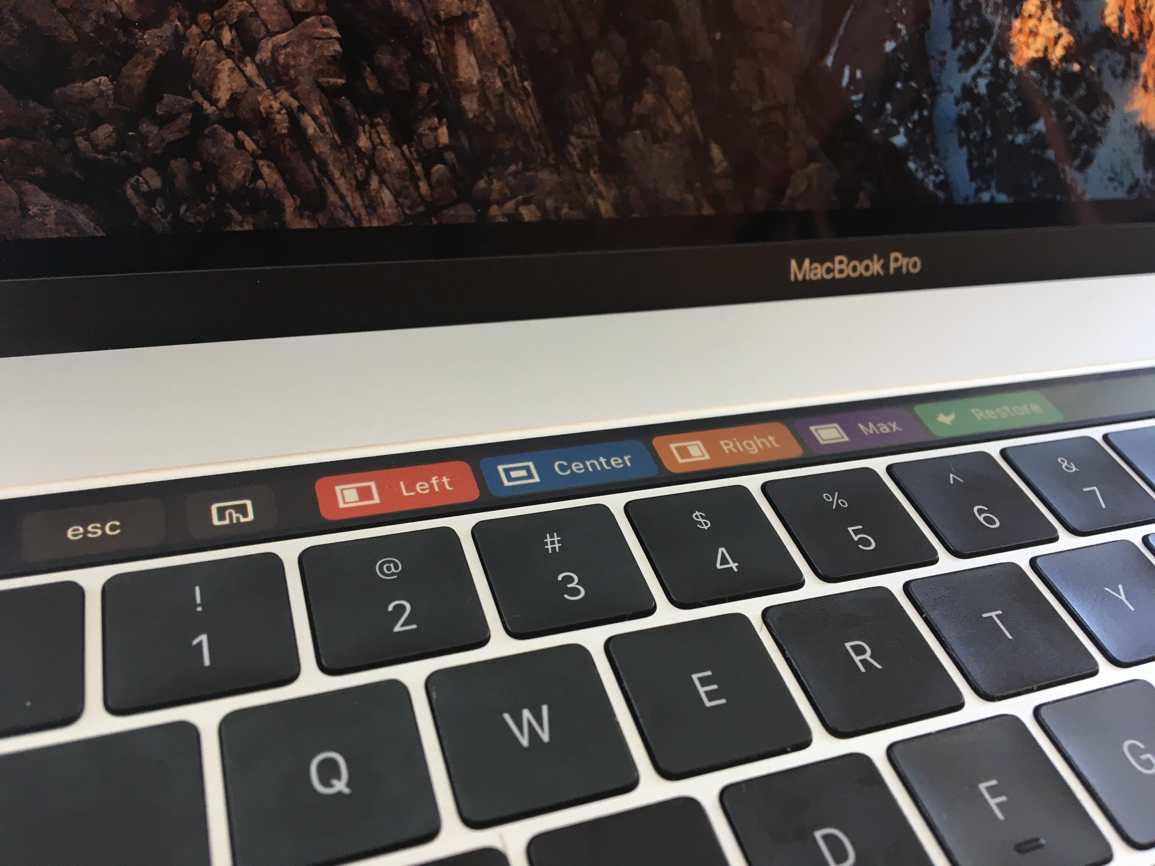 Customise hack touch bar macbook