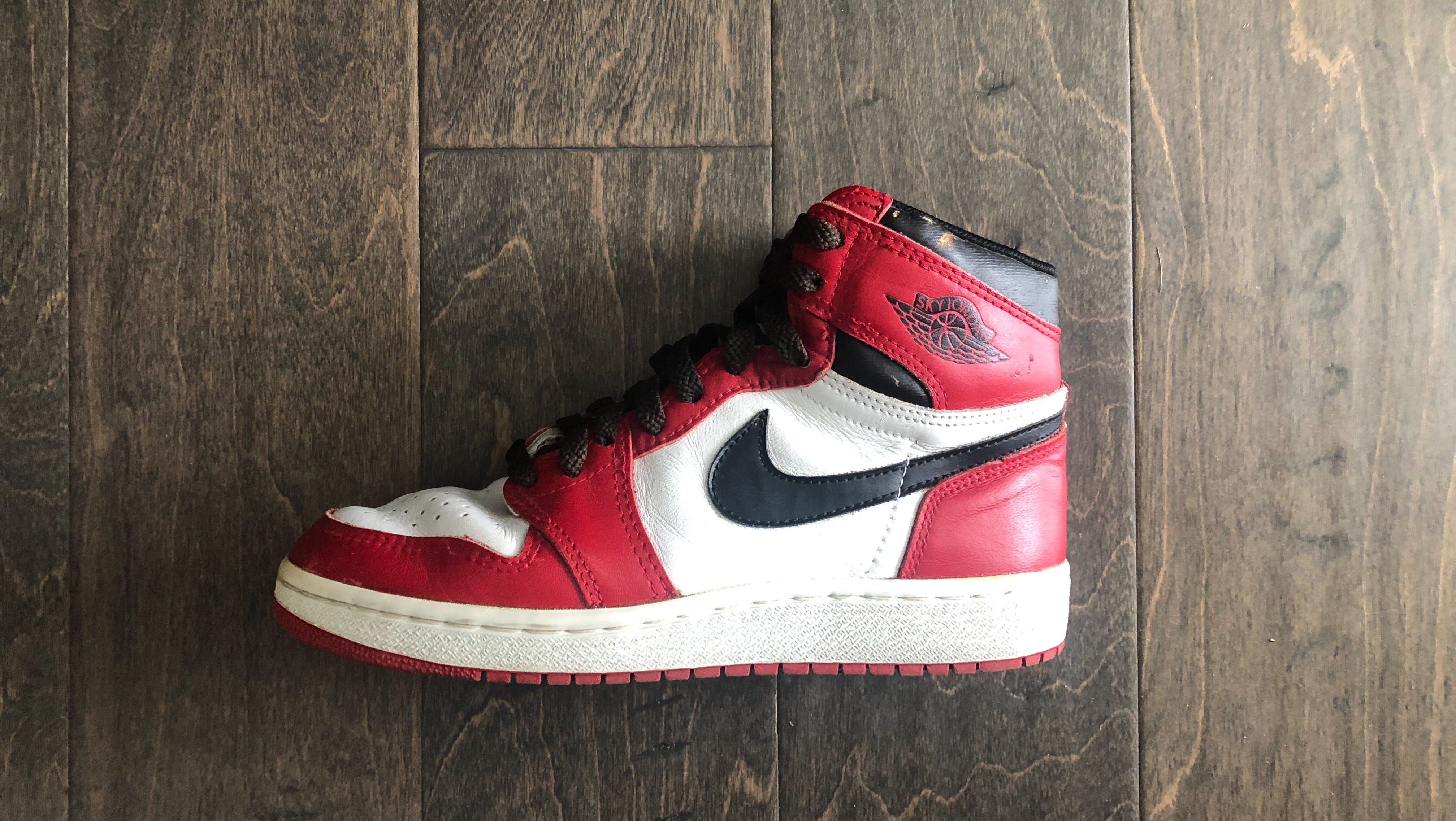 MICHAEL NIKE AIR Jordan 1 SKY og 1985 original Dunk Chicago Supreme 3 4 5 6  11 8 EUR 231,00 - PicClick IT