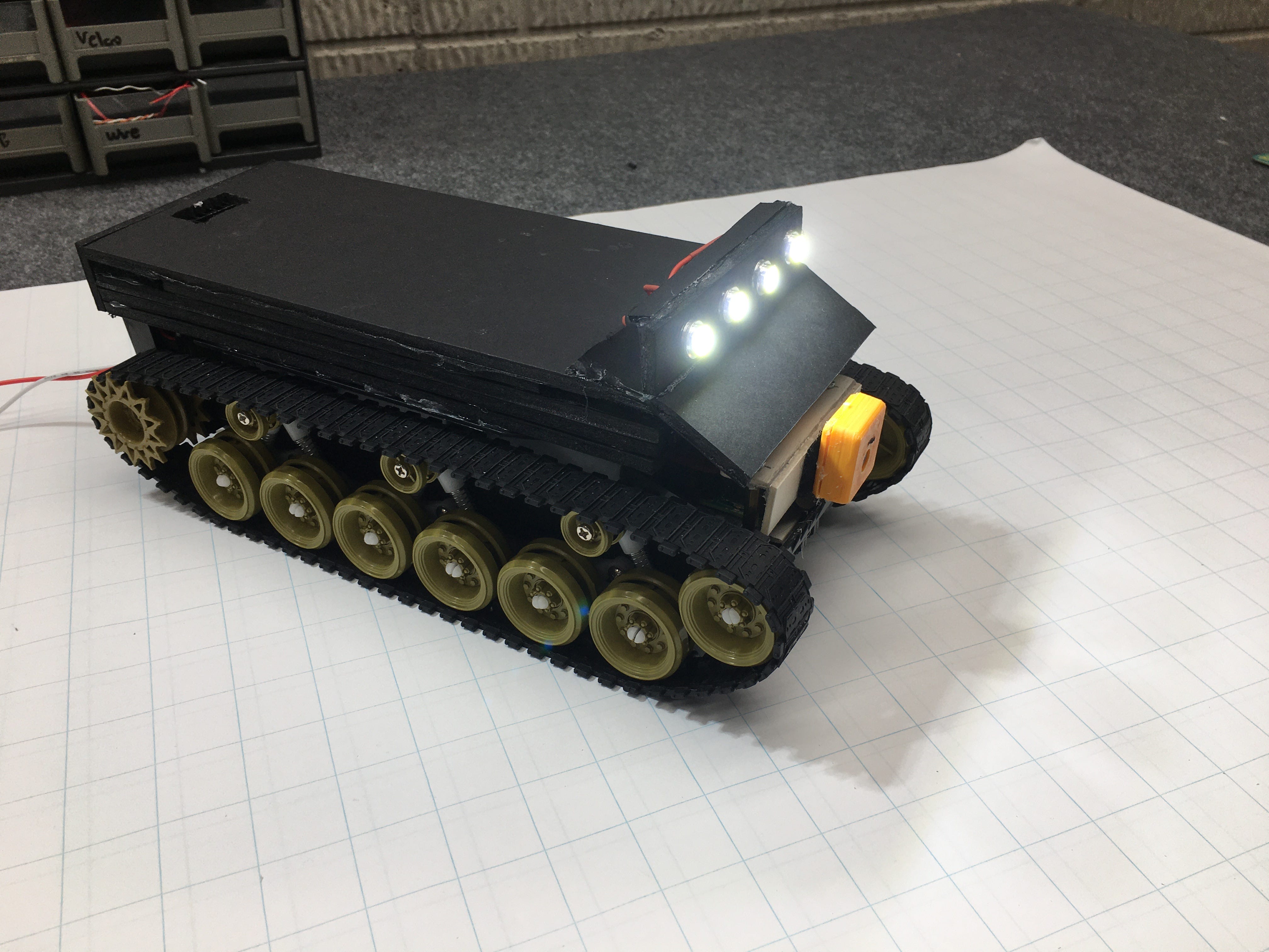raspberry pi tank robot