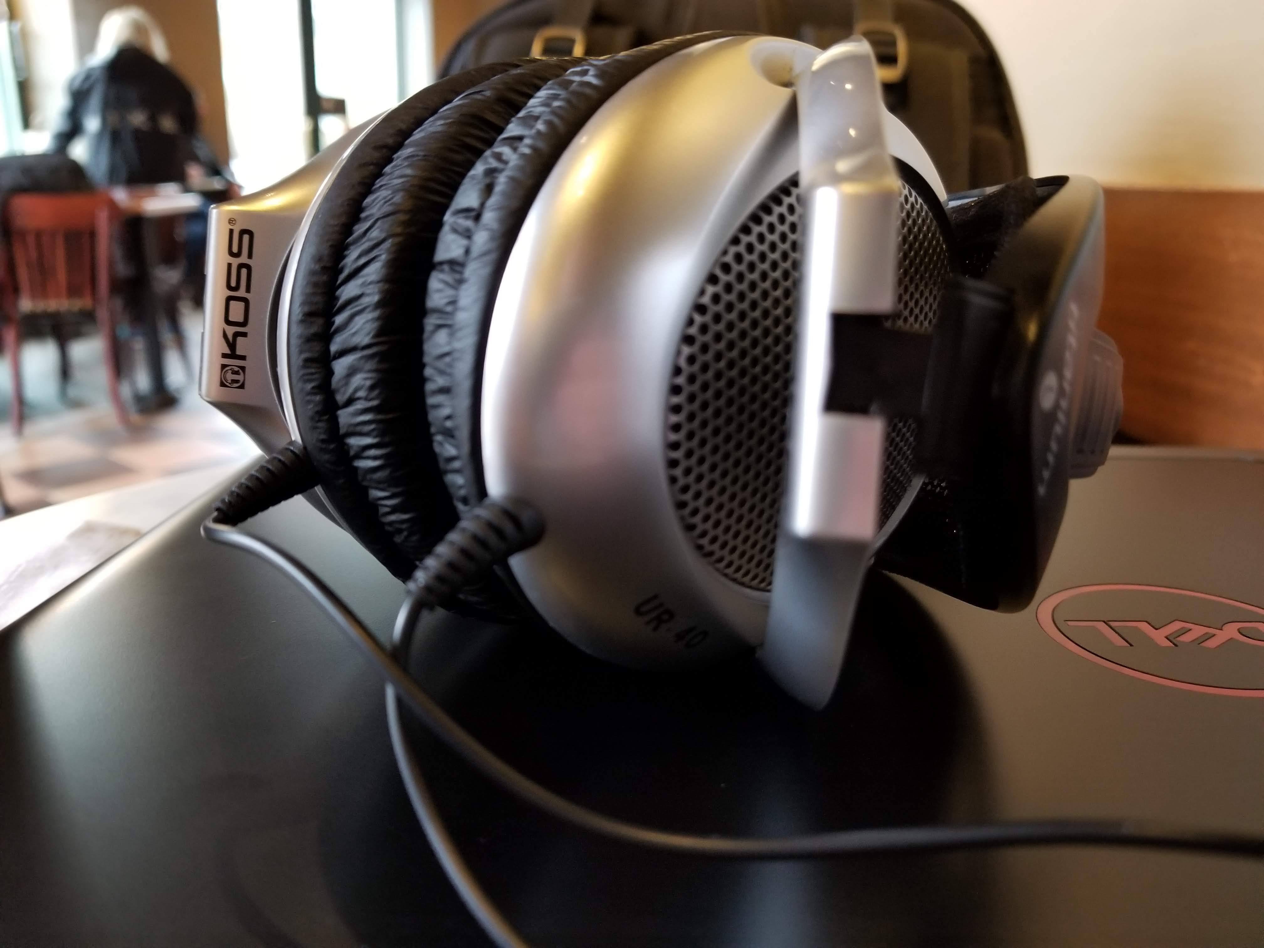 Koss UR40 Headphones Review. A budget open back built from air and
