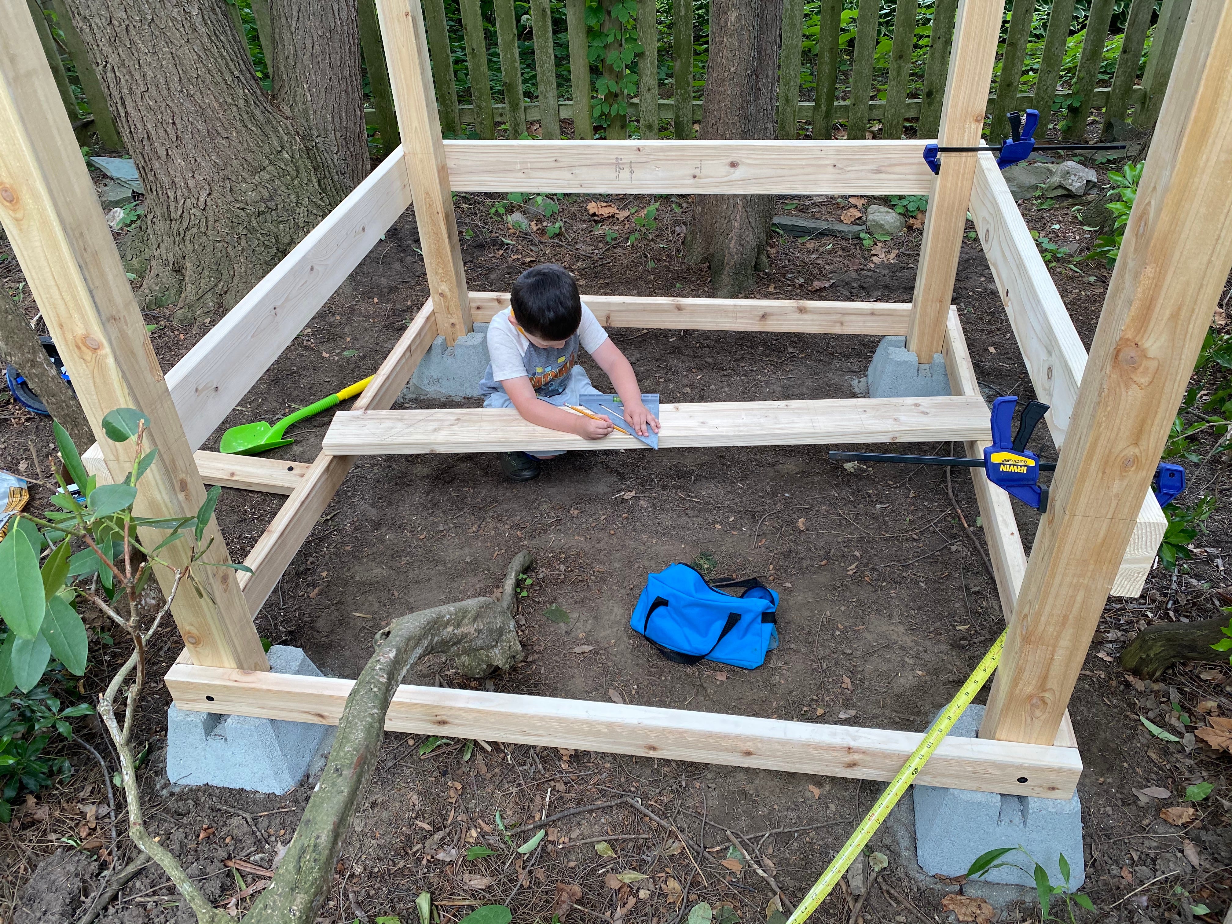 A Step By Step Guide To Building A Backyard Play Fort By Jordan Carleo Evangelist Medium
