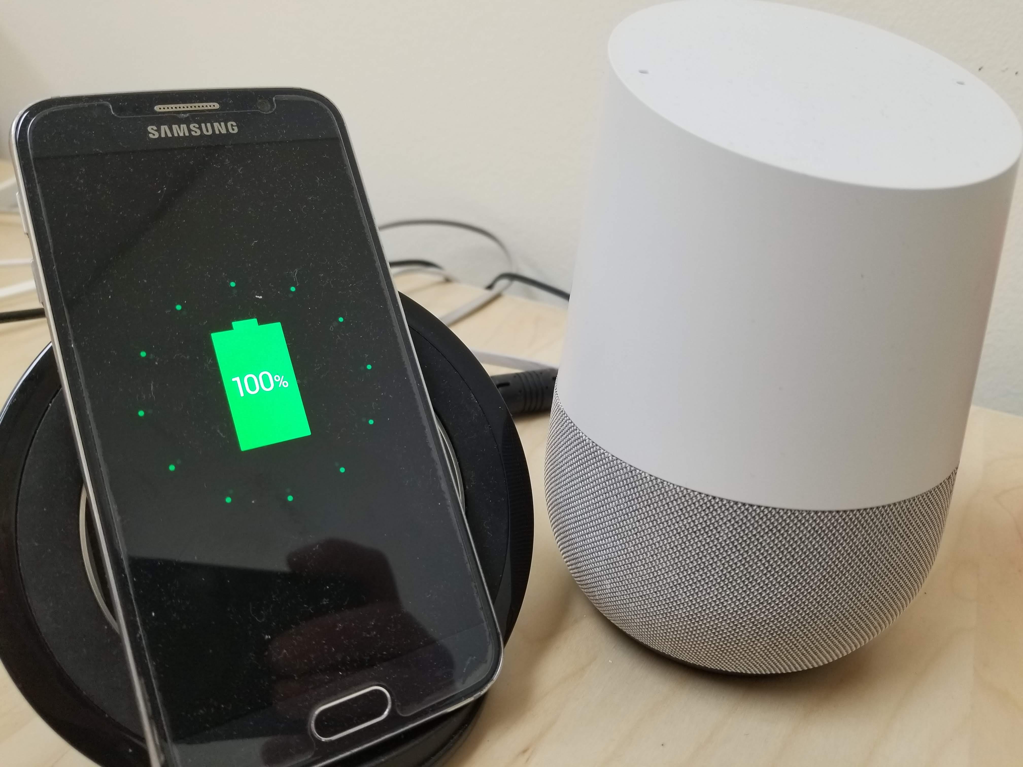 google home on samsung phone
