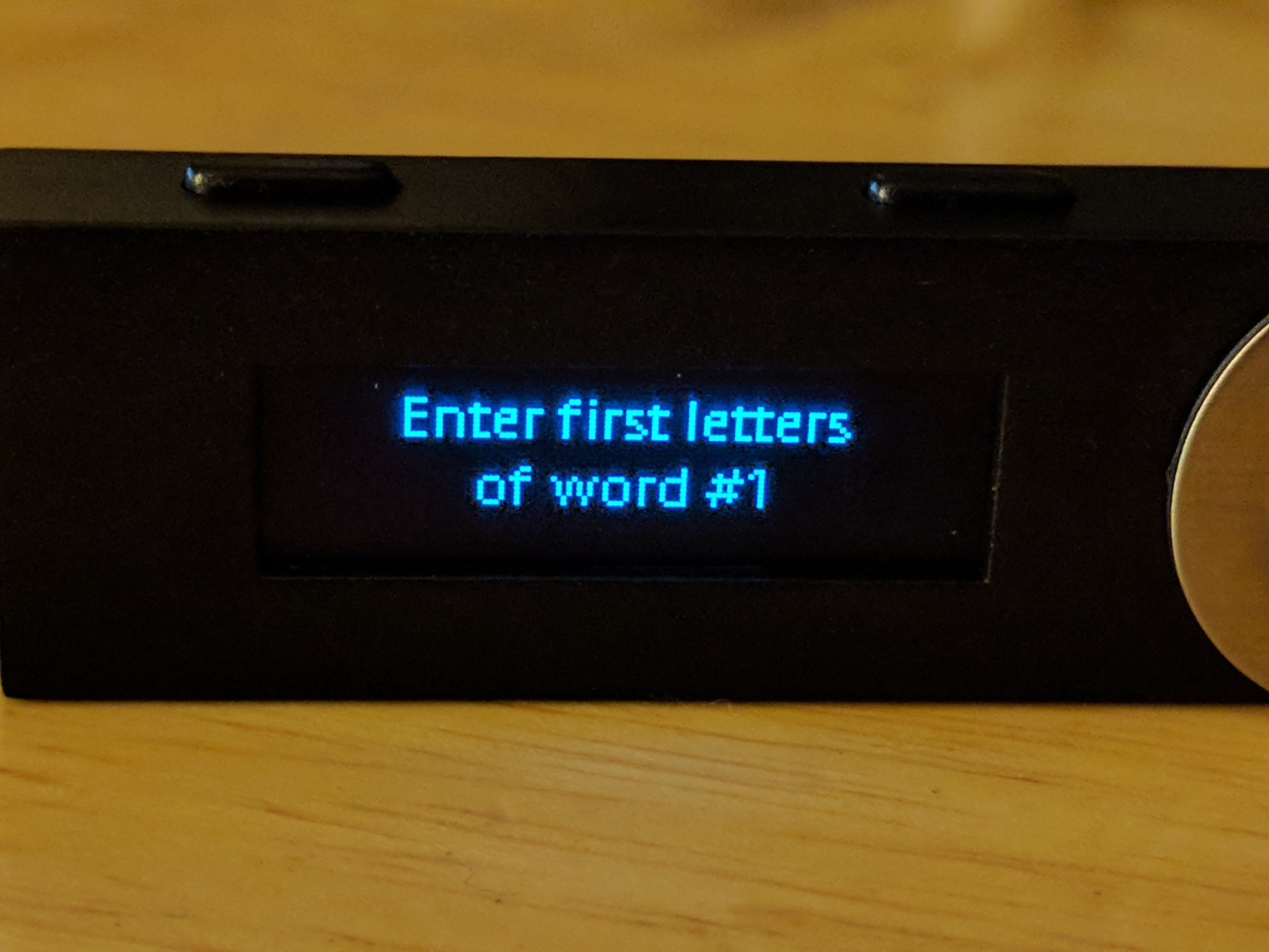 Ledger Nano S — Restoring a Device Using Recovery Phrase by Craig
